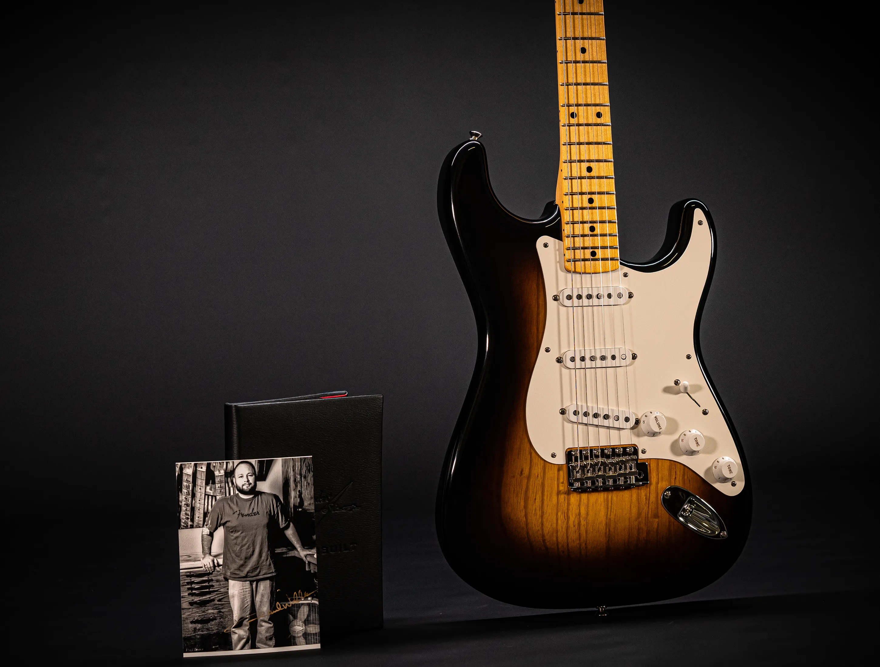 Fender Masterbuilt Paul Waller 1955 Stratocaster NOS Sunburst