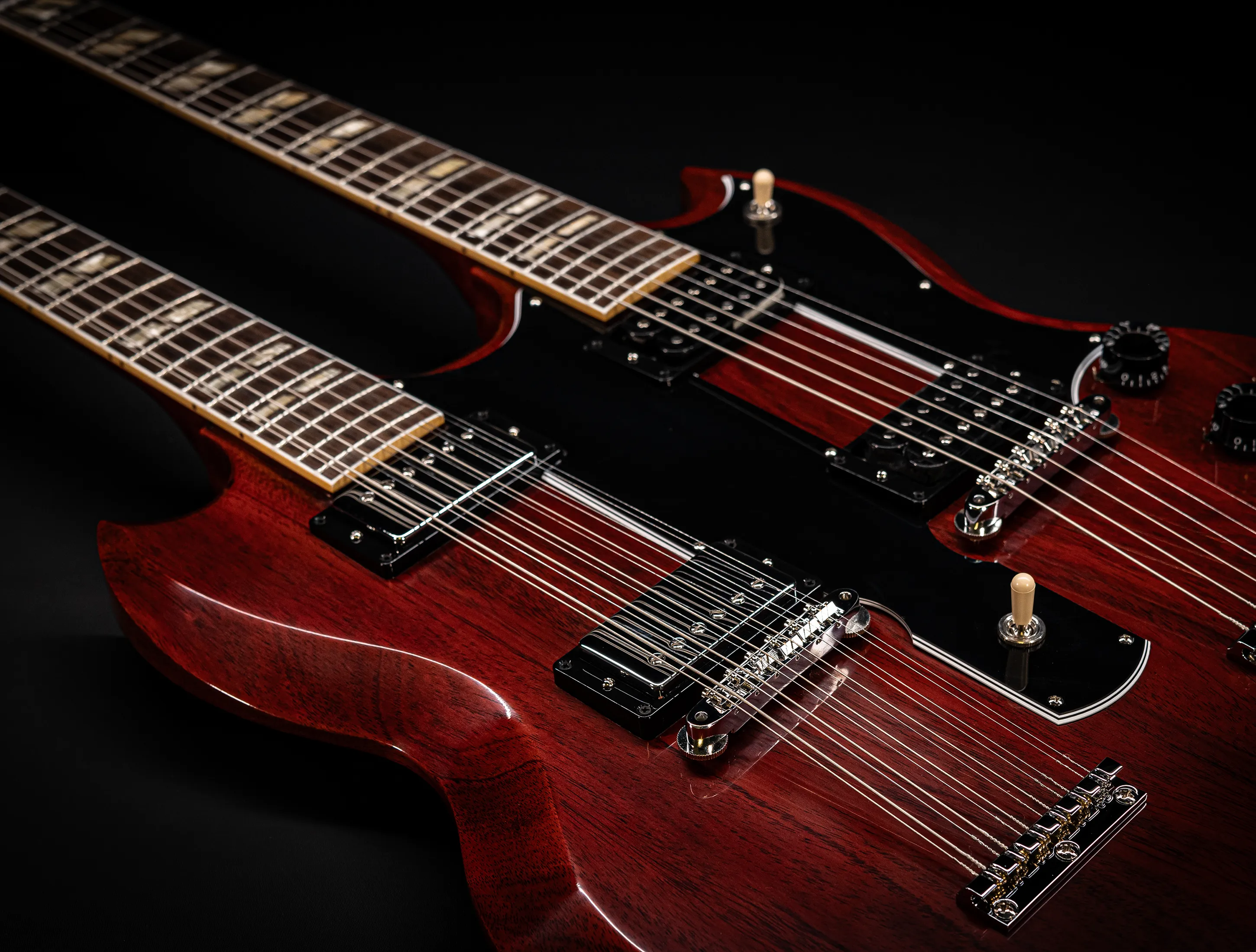 a165268-Gibson Jimmy Page EDS-1275 Doubleneck Collectors Edition VOS