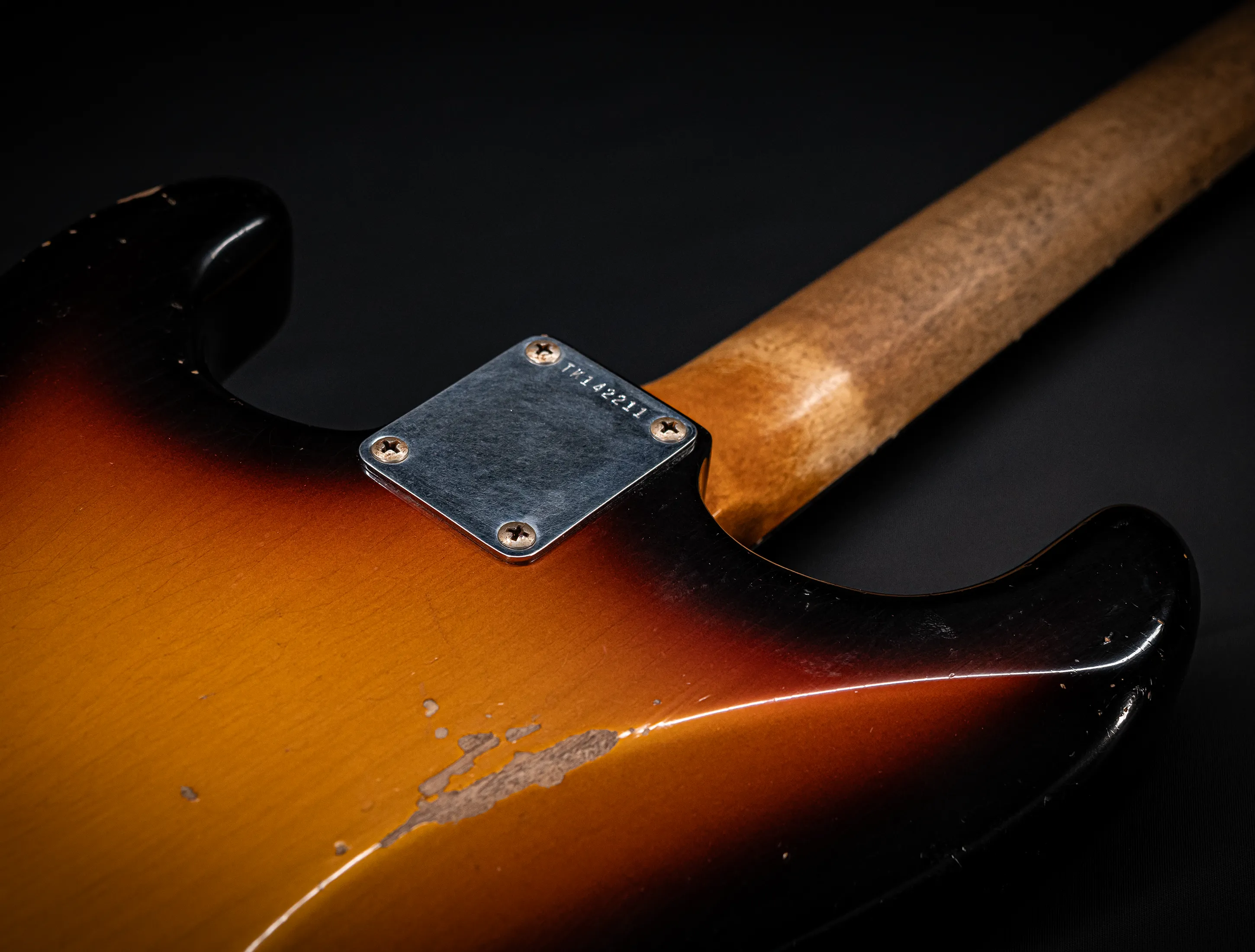 Fender Senior Masterbuilt Todd Krause 1963 HARDTAIL Stratocaster Relic - Sunburst