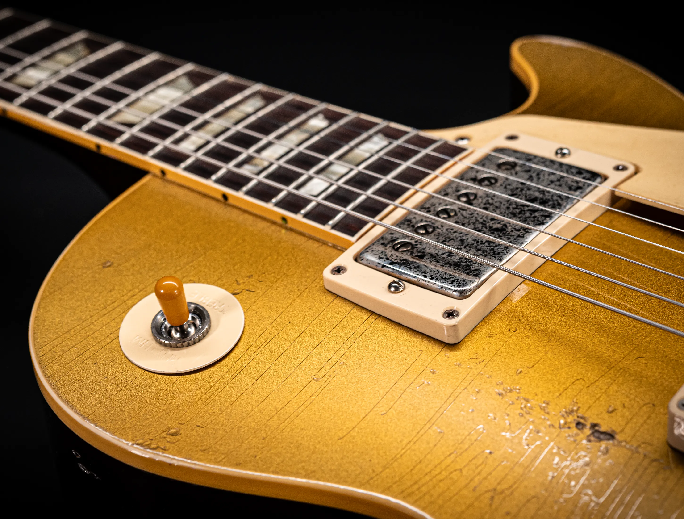 Gibson Les Paul 1957 Goldtop DARKBACK Murphy Lab Heavy Factory Special