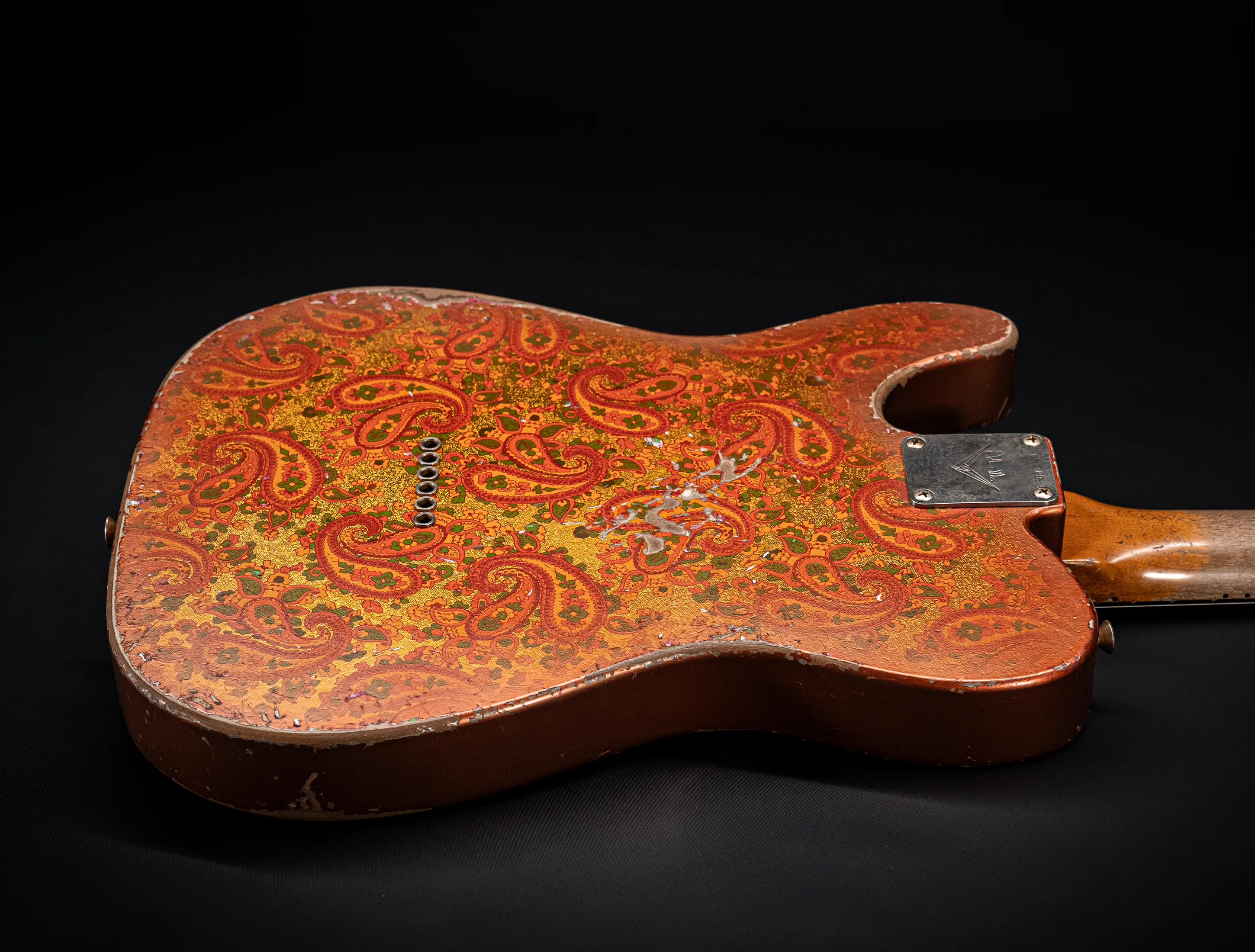 Fender Senior Masterbuilt Dale Wilson 1968 Telecaster Heavy Relic - Pink Paisley