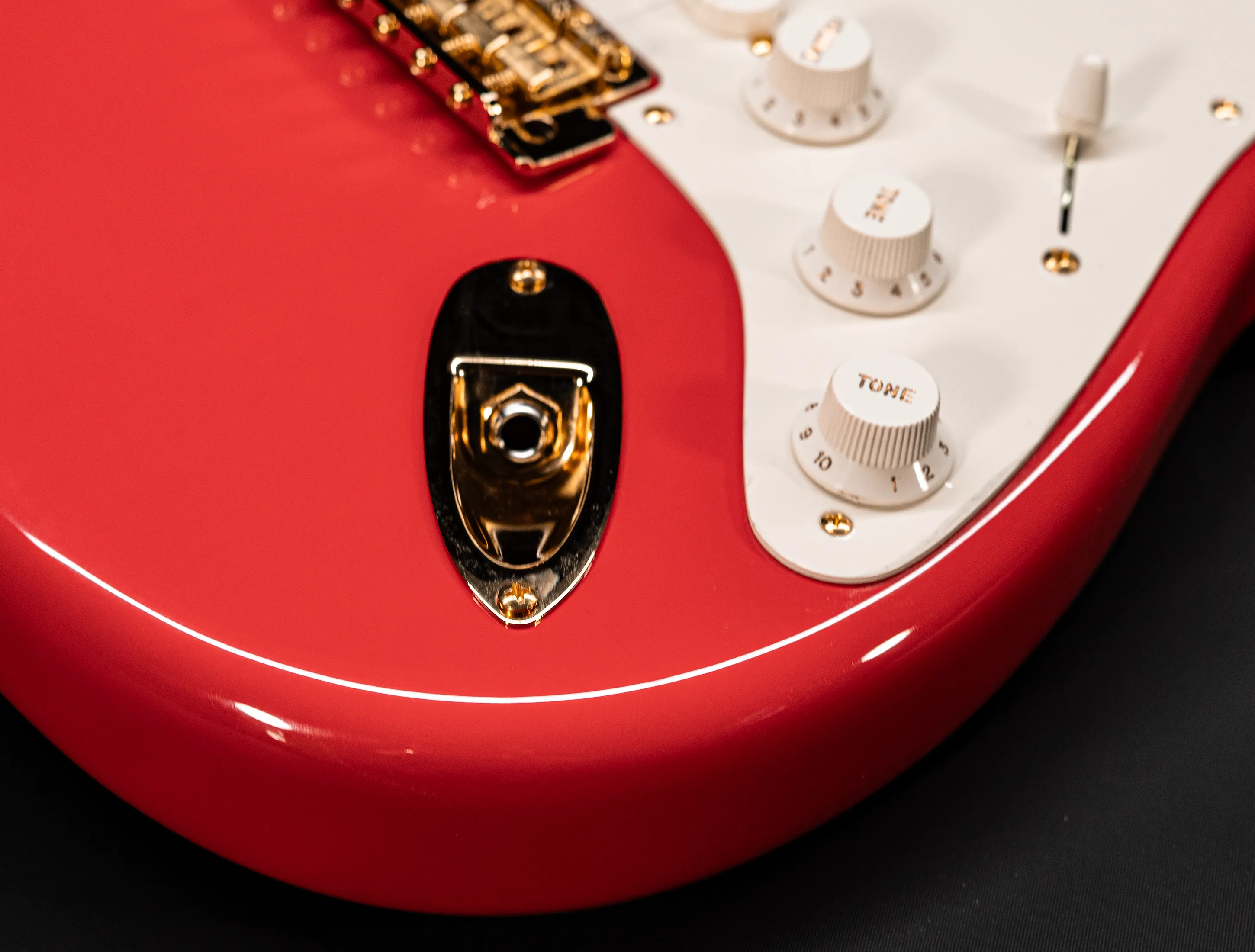 a161310 Fender MBD Limited 1957 Stratocaster Timeless NOS Birdseye Neck - Fiesta Red