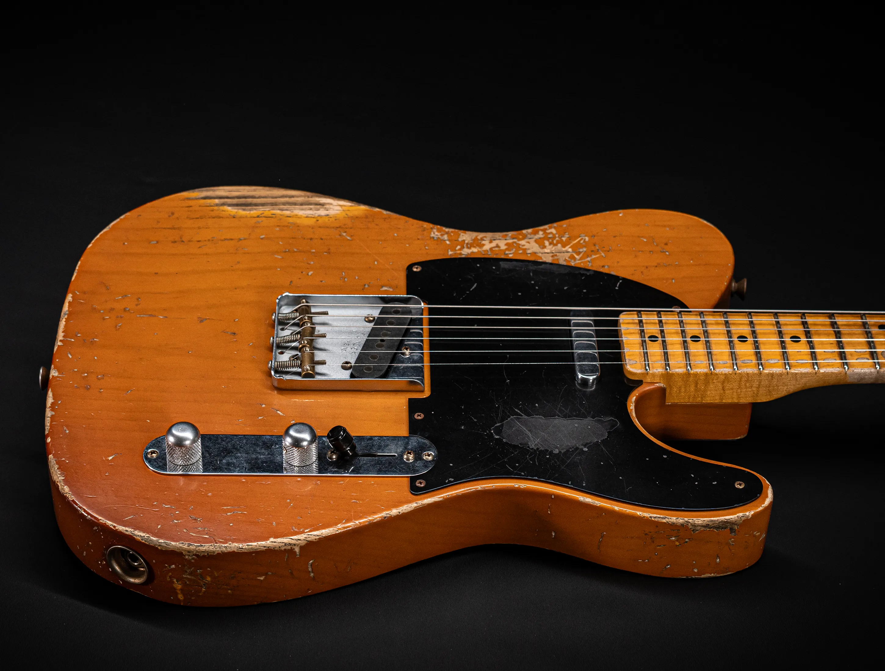Fender Senior Masterbuilt Jason Smith 1952 Telecaster Heavy Relic - 1pc Ash Butterscotch Blonde