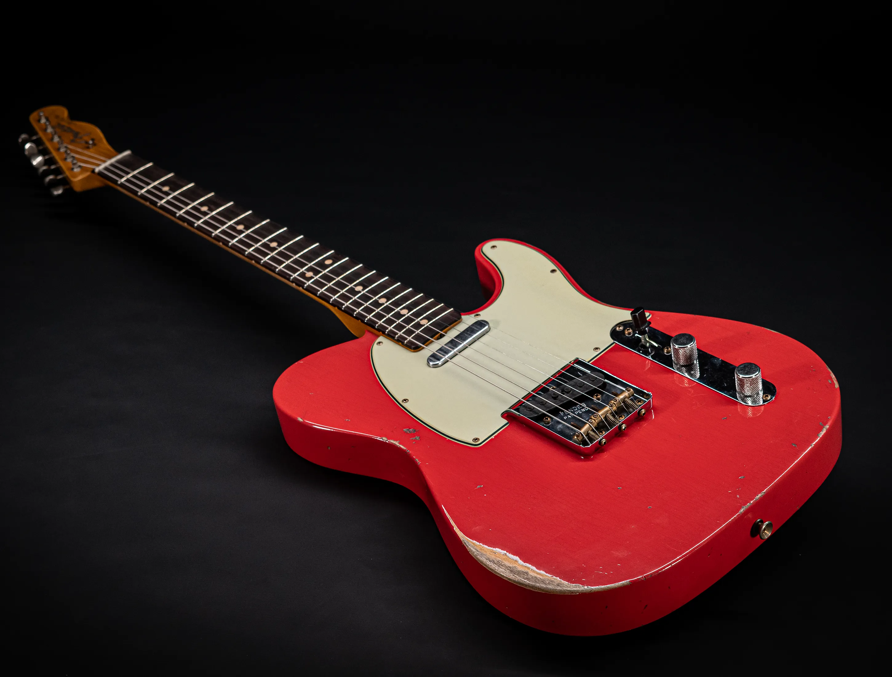 Fender MBD 1963 Telecaster Relic - Fiesta Red