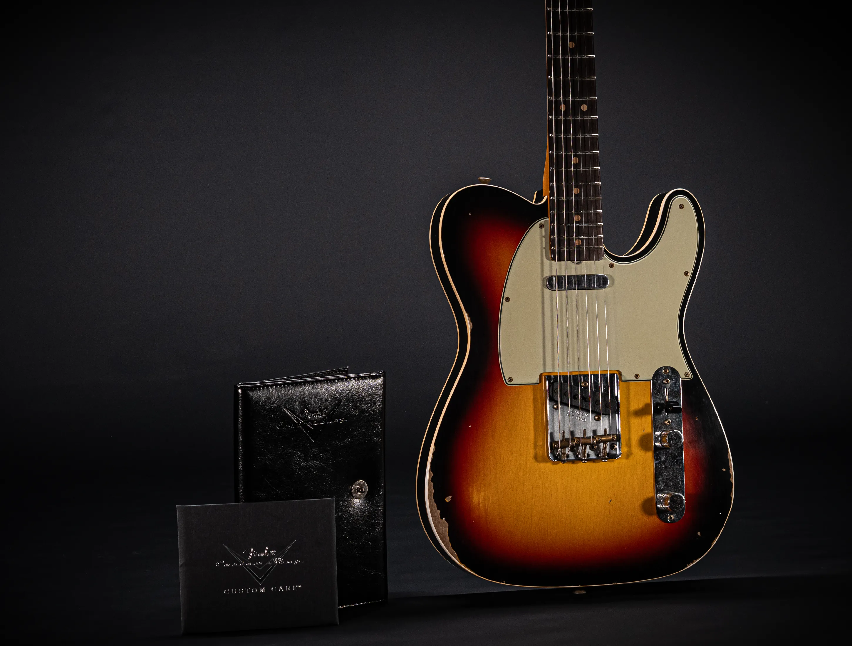 Fender MBD 1963 Telecaster Custom Relic - Sunburst