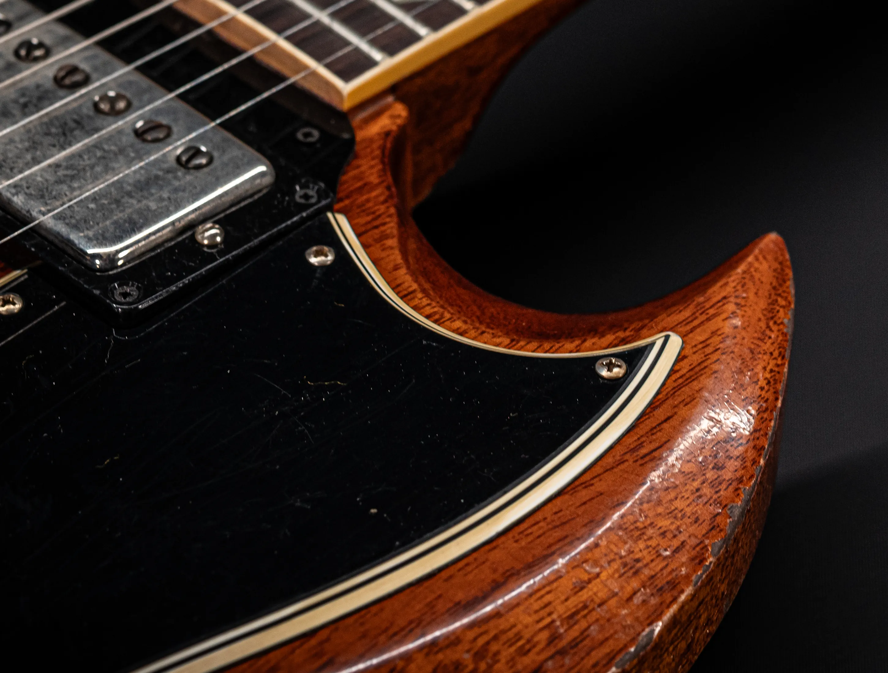 Gibson SG 1961 Standard Murphy Lab Heavy Aged Antique Faded Cherry
