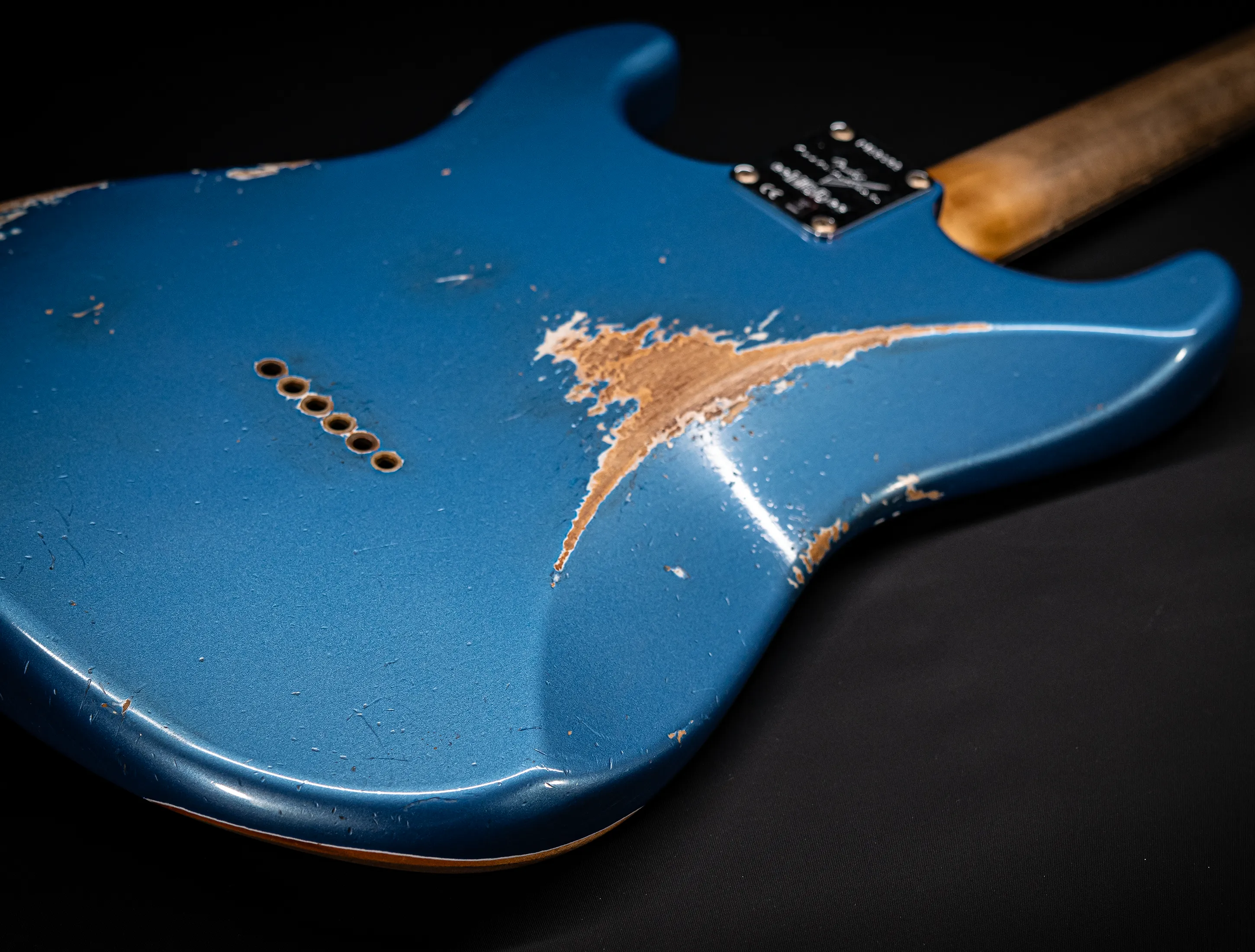 a174396-Fender-MBD-Limited-1963-Hardtail-Stratocaster-Heavy Relic-Lake-Placid-Blue-