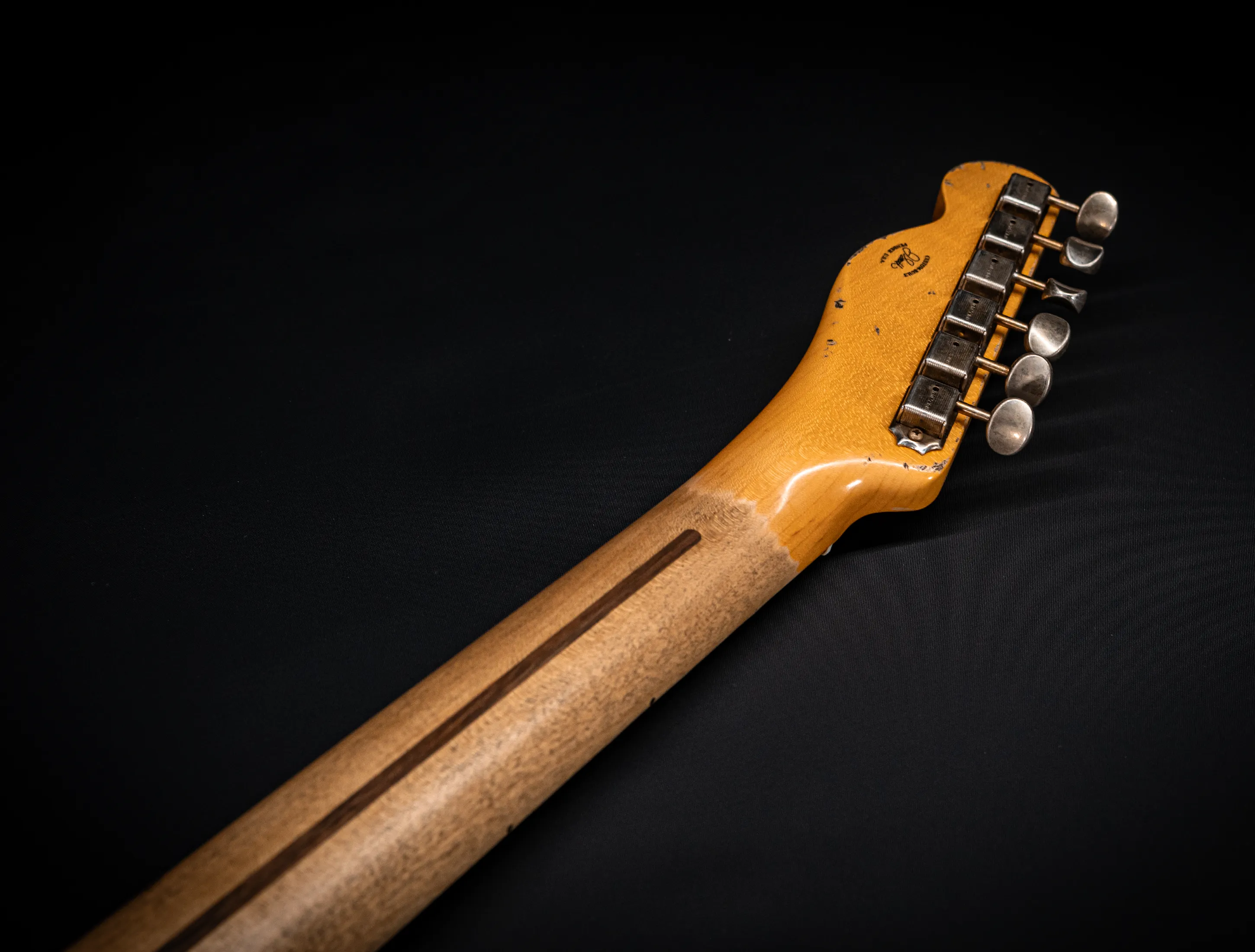 Fender Senior Masterbuilt Jason Smith 1952 Telecaster Super Heavy Relic - 1pc Ash Butterscotch Blonde