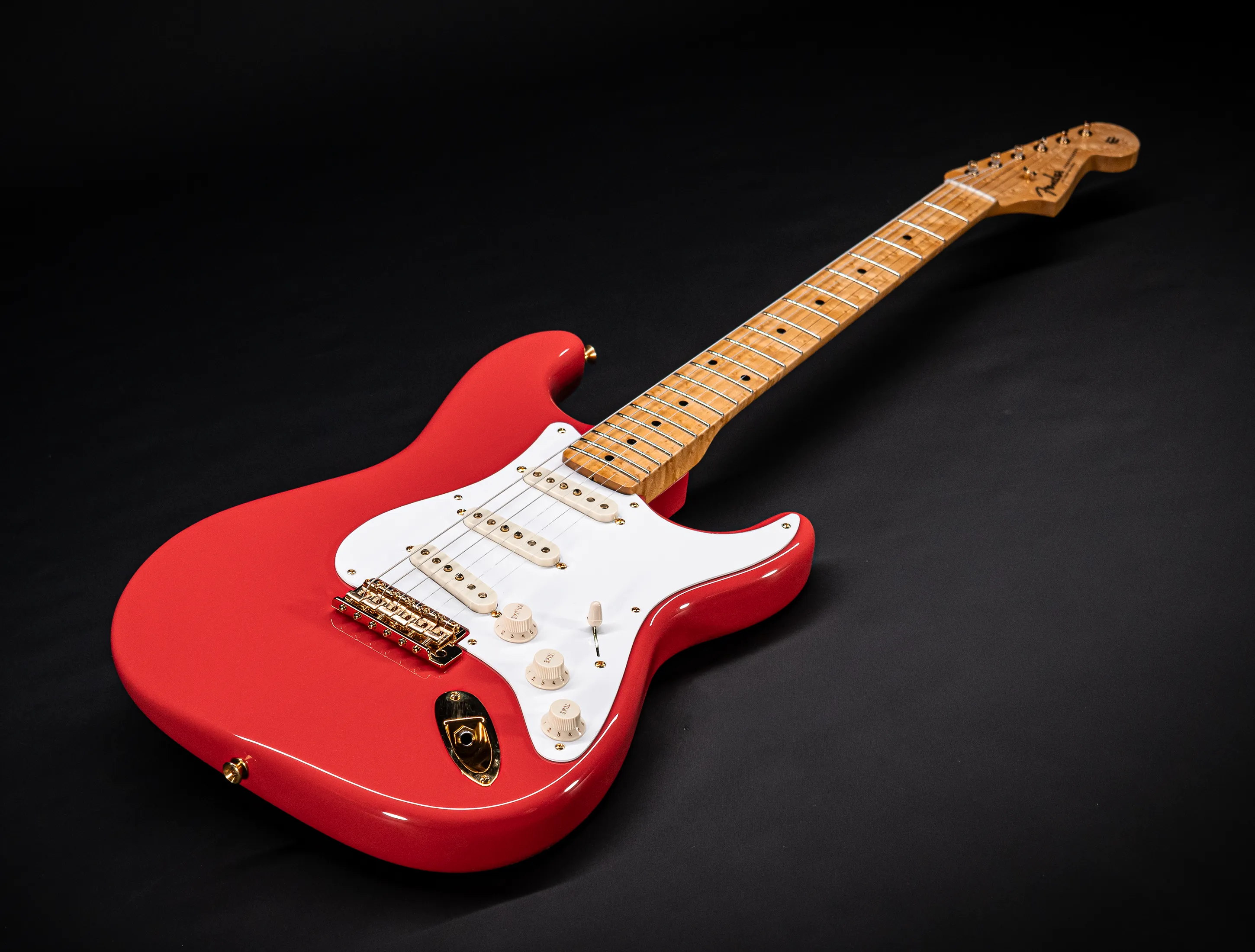 Fender 1959 Limited Stratocaster NOS Birdseye Neck Gold Hardware - Fiesta Red
