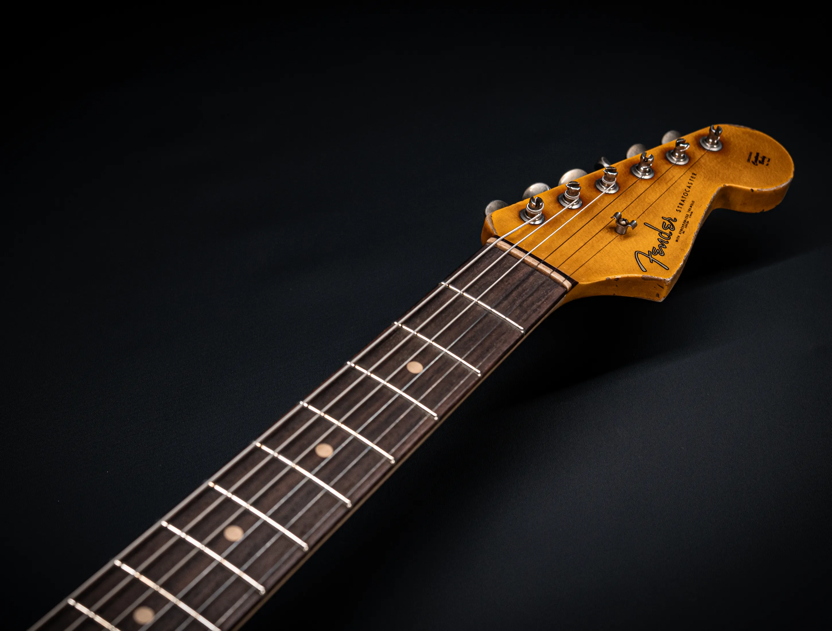 Fender MBD II 1962 Humbucker Stratocaster MIDAS Super Heavy Relic - ASH Body Daphne Blue