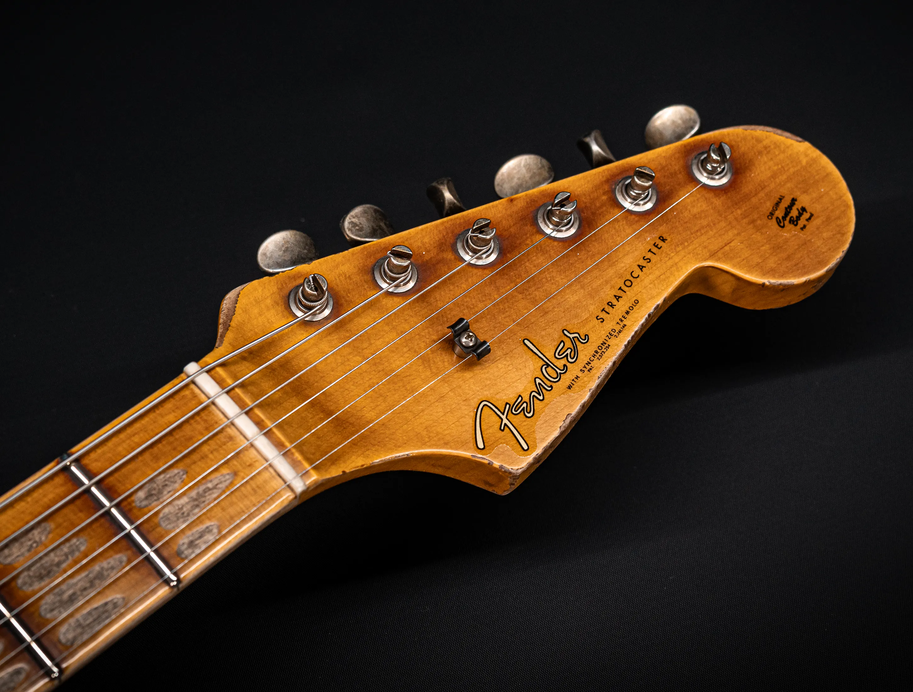 Fender MBD II 1962 Humbucker Stratocaster MIDAS Super Heavy Relic - ASH Body Maple Neck Sunburst