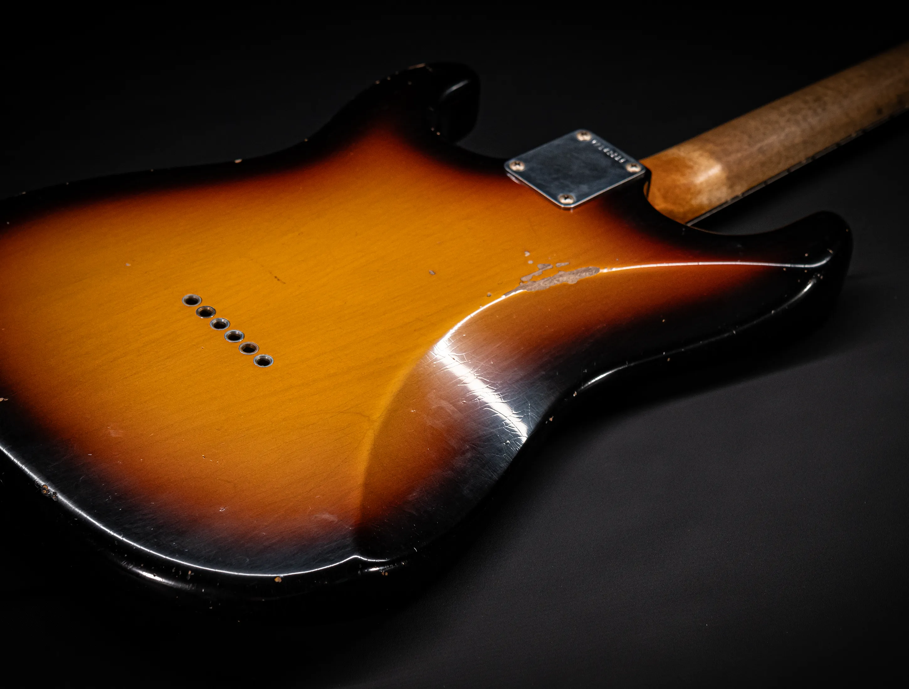 Fender Senior Masterbuilt Todd Krause 1963 HARDTAIL Stratocaster Relic - Sunburst