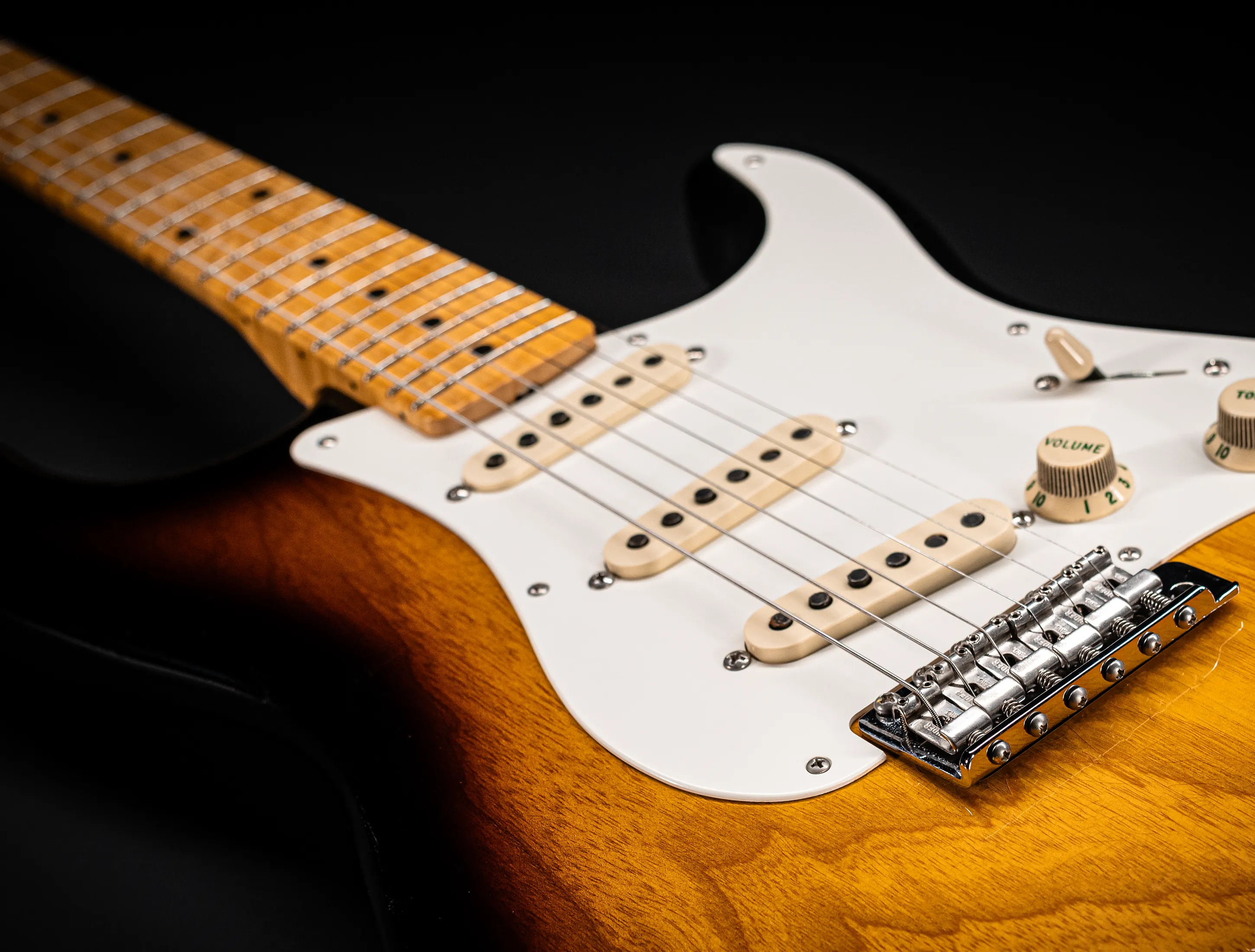 Fender Masterbuilt Kyle McMillin 1955 Stratocaster Closet Classic Ash Body - Sunburst