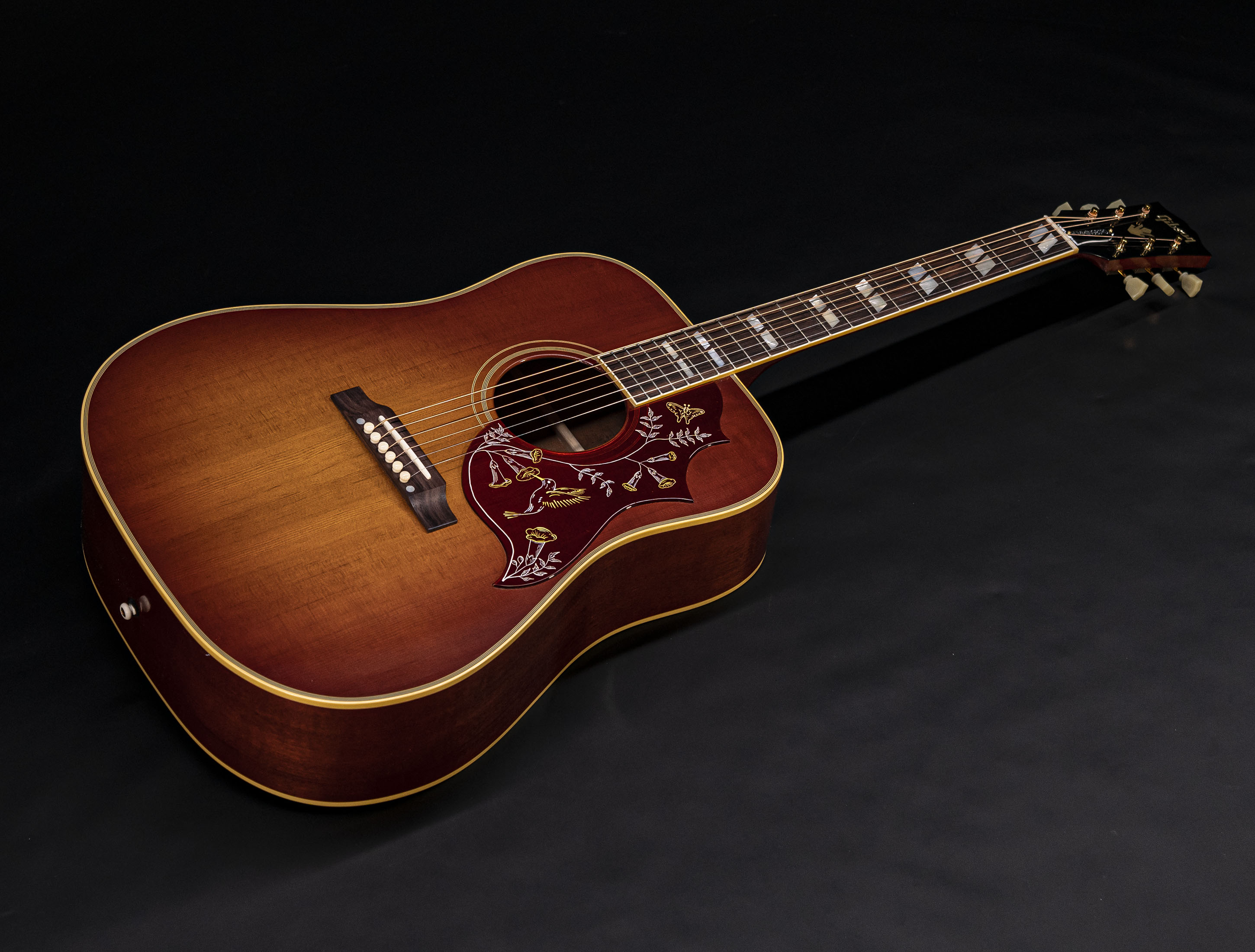Show gallery (20 images) a10-5470 gibson-hummingbird-1960-historic-heritage-cherry-sunburst