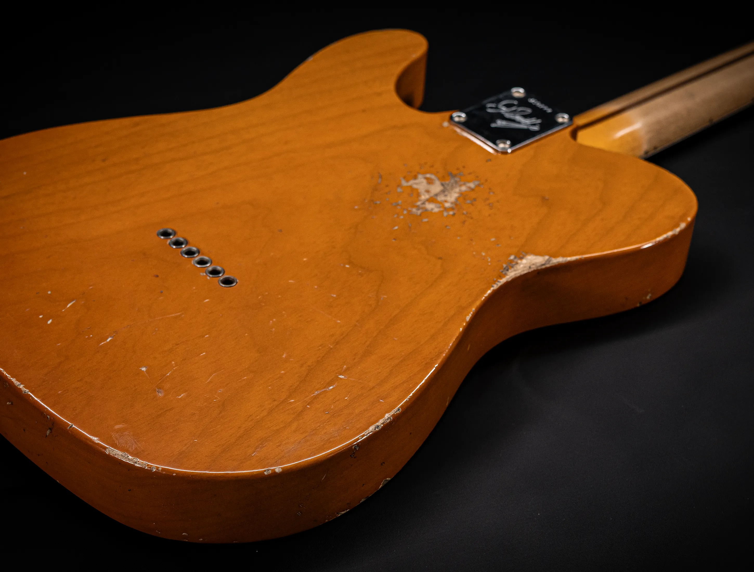 Fender Senior Masterbuilt Jason Smith 1952 Telecaster Relic - 1pc Ash Butterscotch Blonde