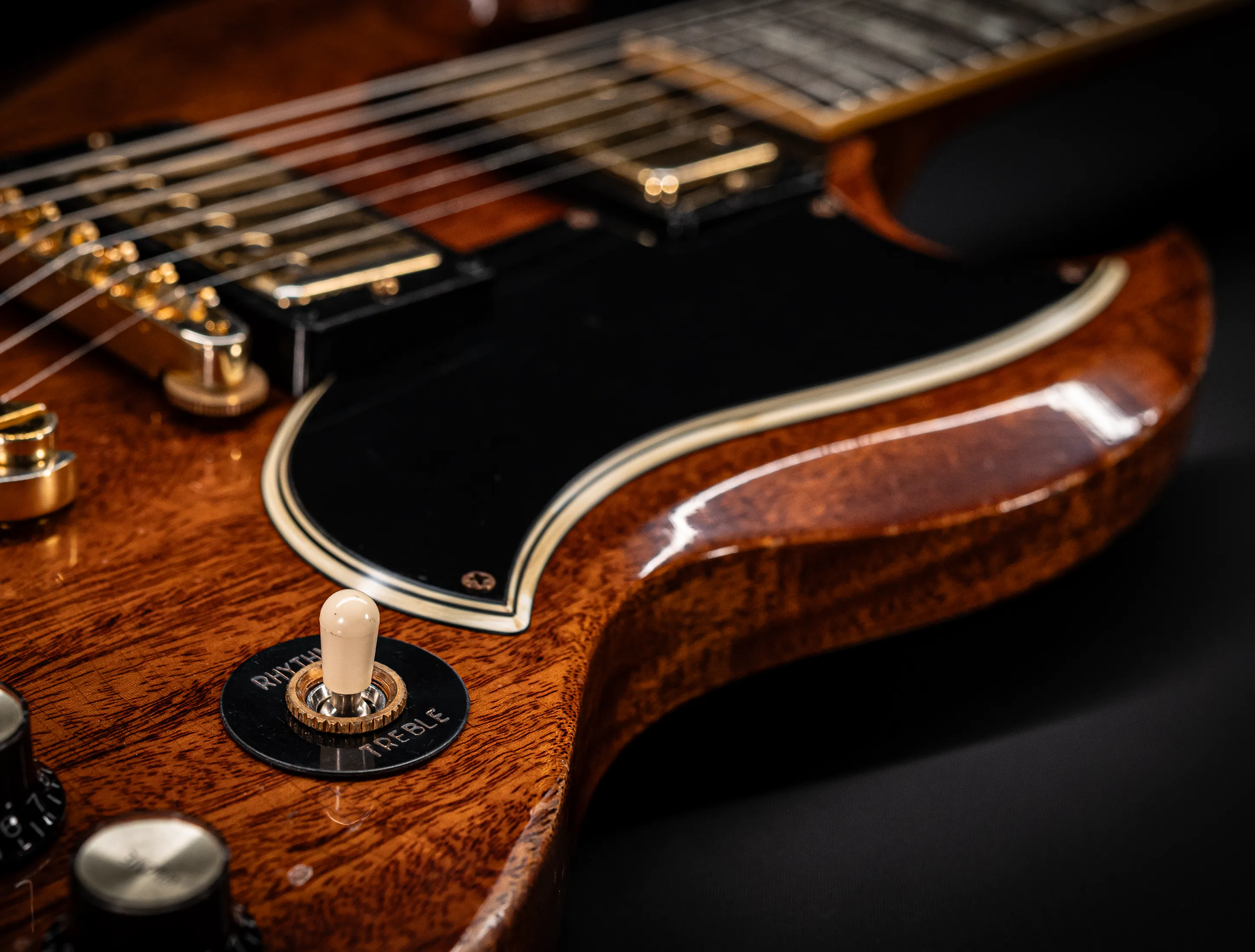 Gibson SG 1961 Standard Murphy Lab Heavy Aged Antique Natural Gold Hardware