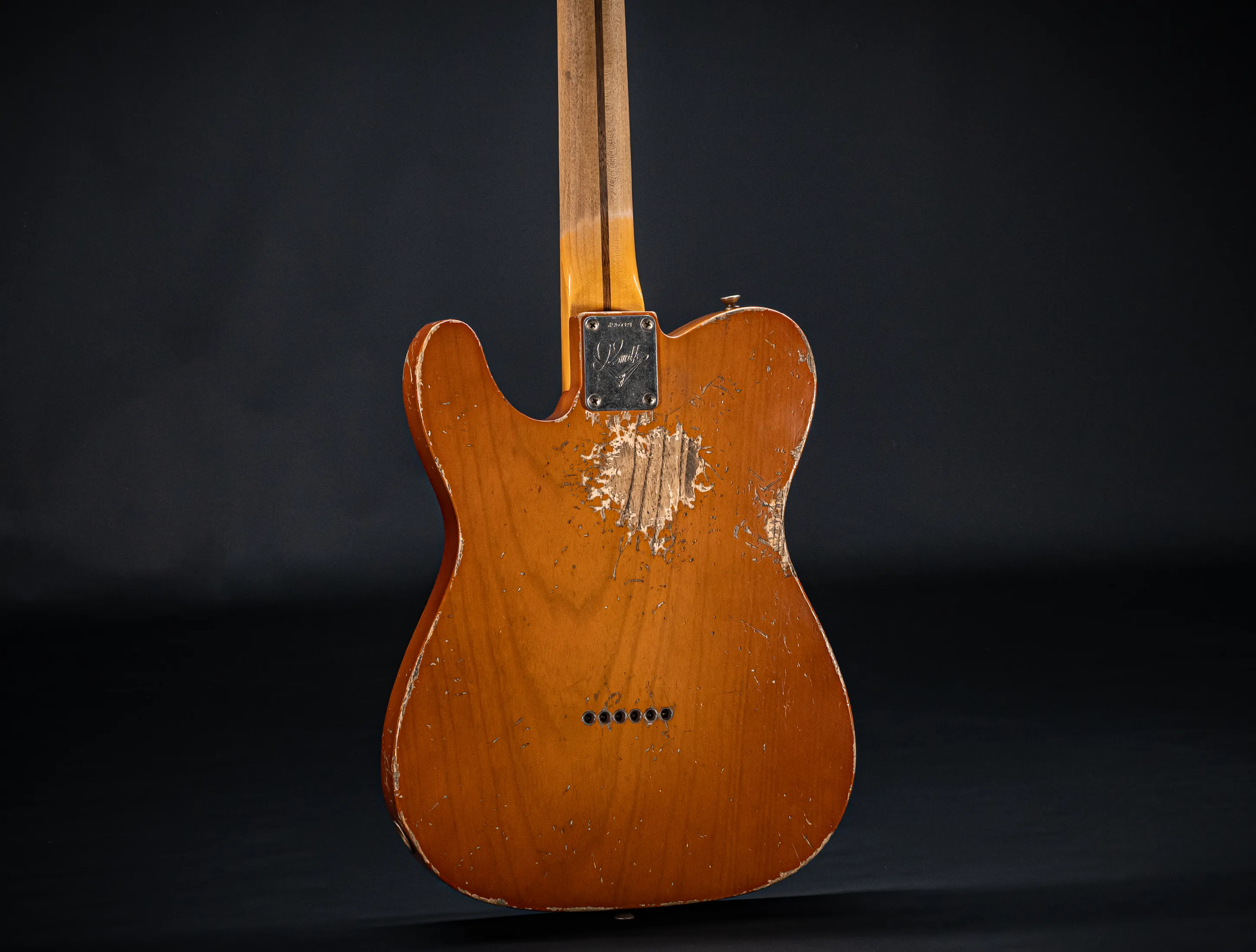 Fender Senior Masterbuilt Jason Smith 1952 Telecaster Super Heavy Relic - 1pc Ash Butterscotch Blonde