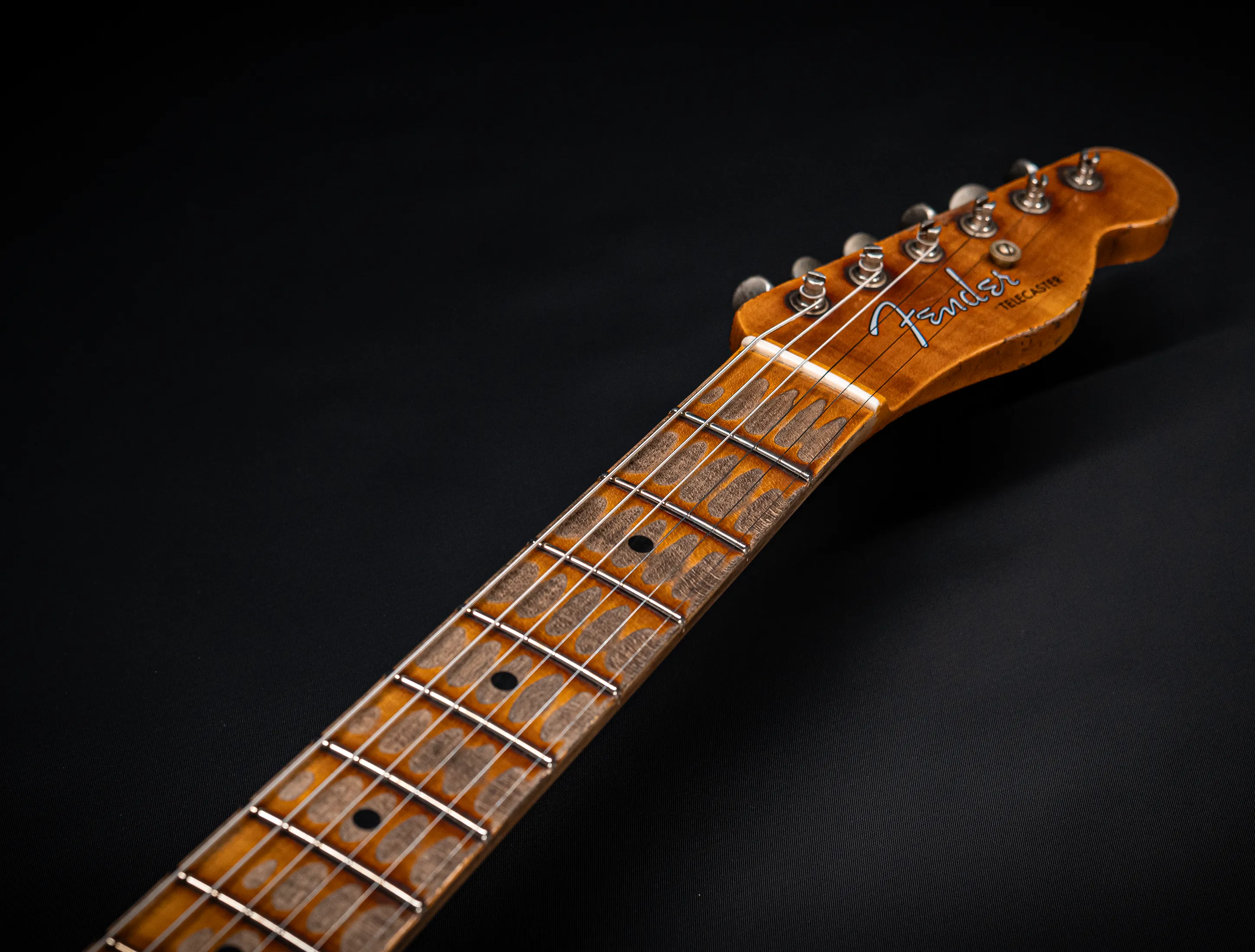 Fender MBD II 1952 Humbucker Telecaster Super Heavy Relic 1pc. Ash Body - Butterscotch Blonde