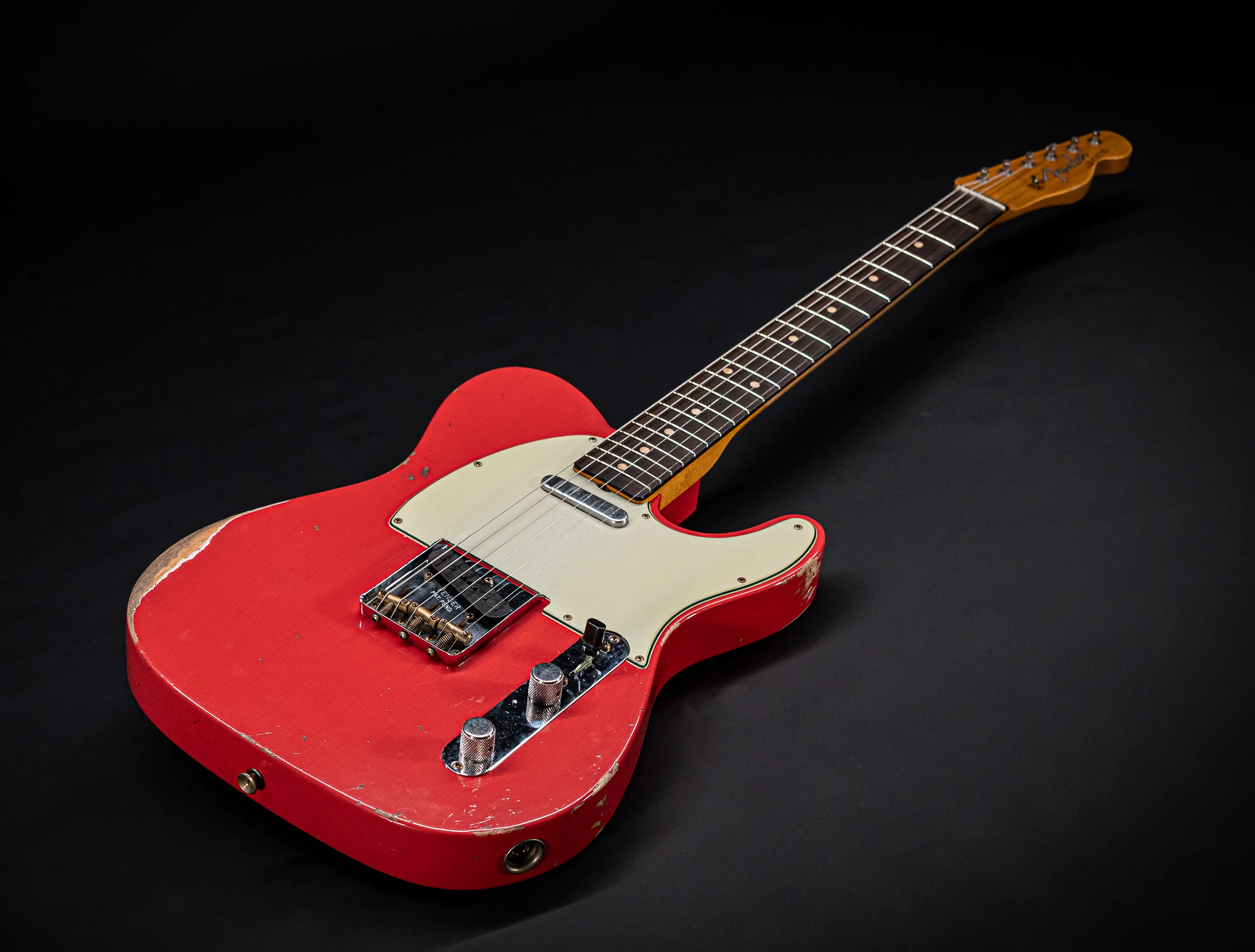 Fender MBD 1963 Telecaster Relic - Fiesta Red