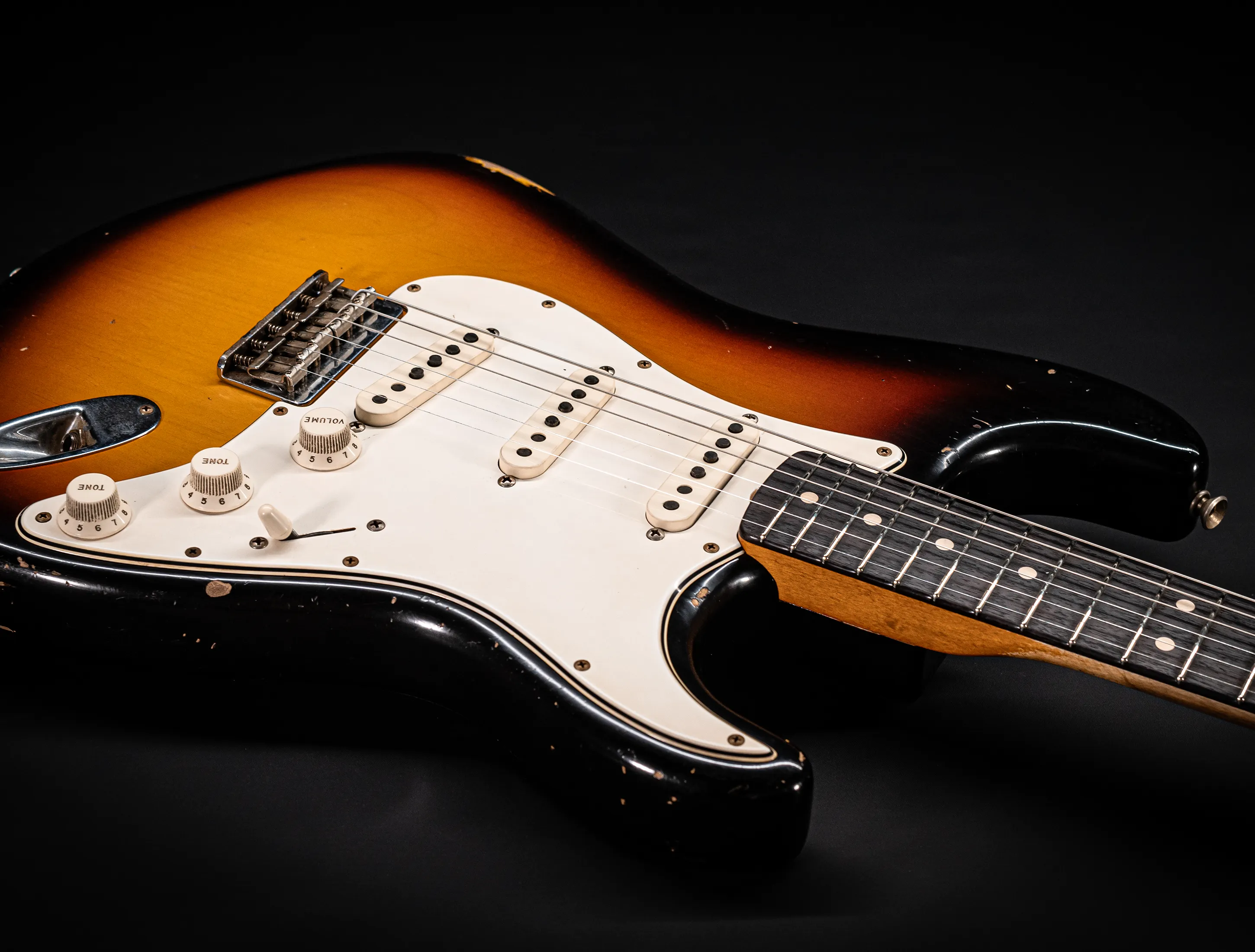 Fender Senior Masterbuilt Todd Krause 1963 HARDTAIL Stratocaster Relic - Sunburst