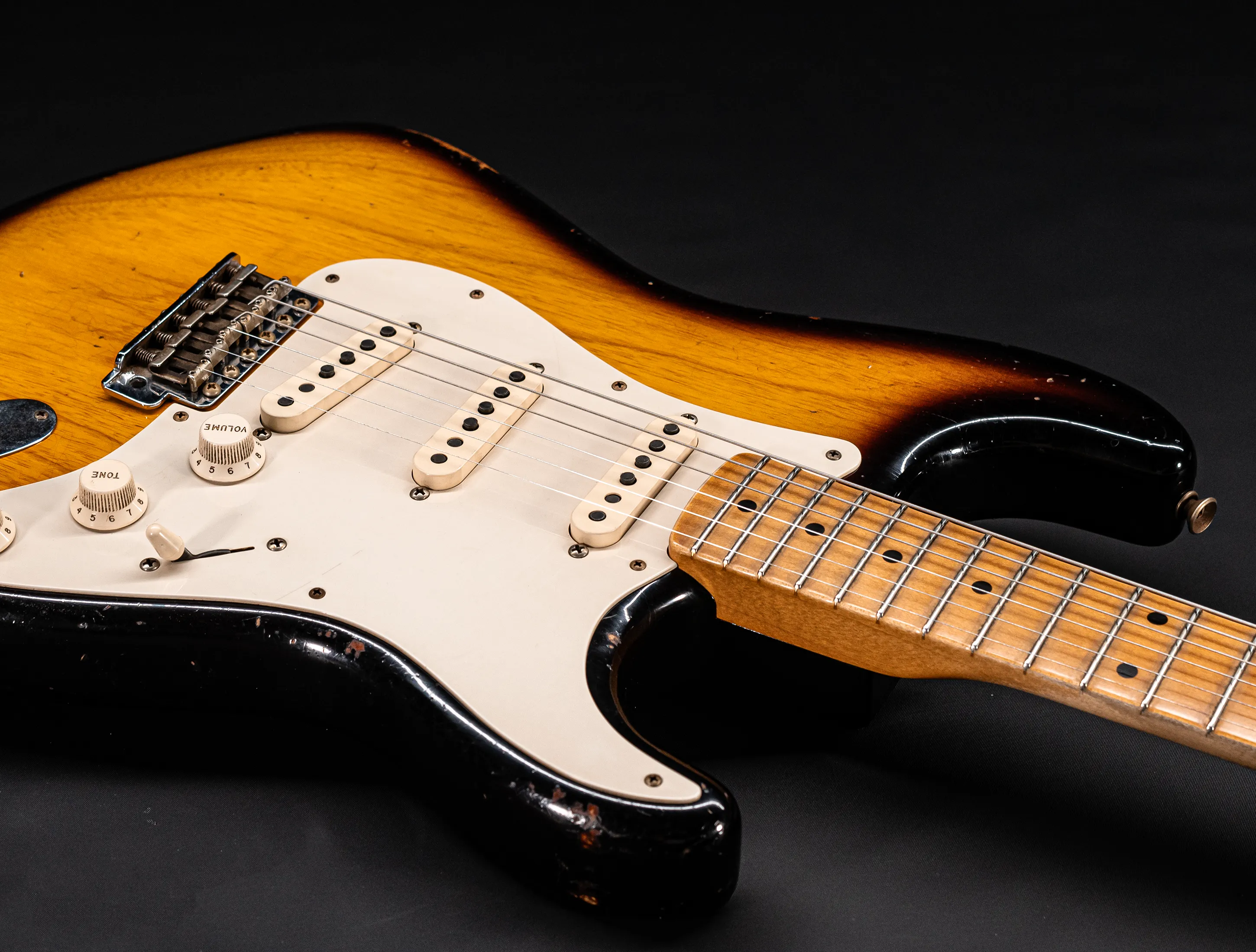 Fender Senior Masterbuilt Todd Krause 1957 Stratocaster Relic 1pc Ash Body - Sunburst