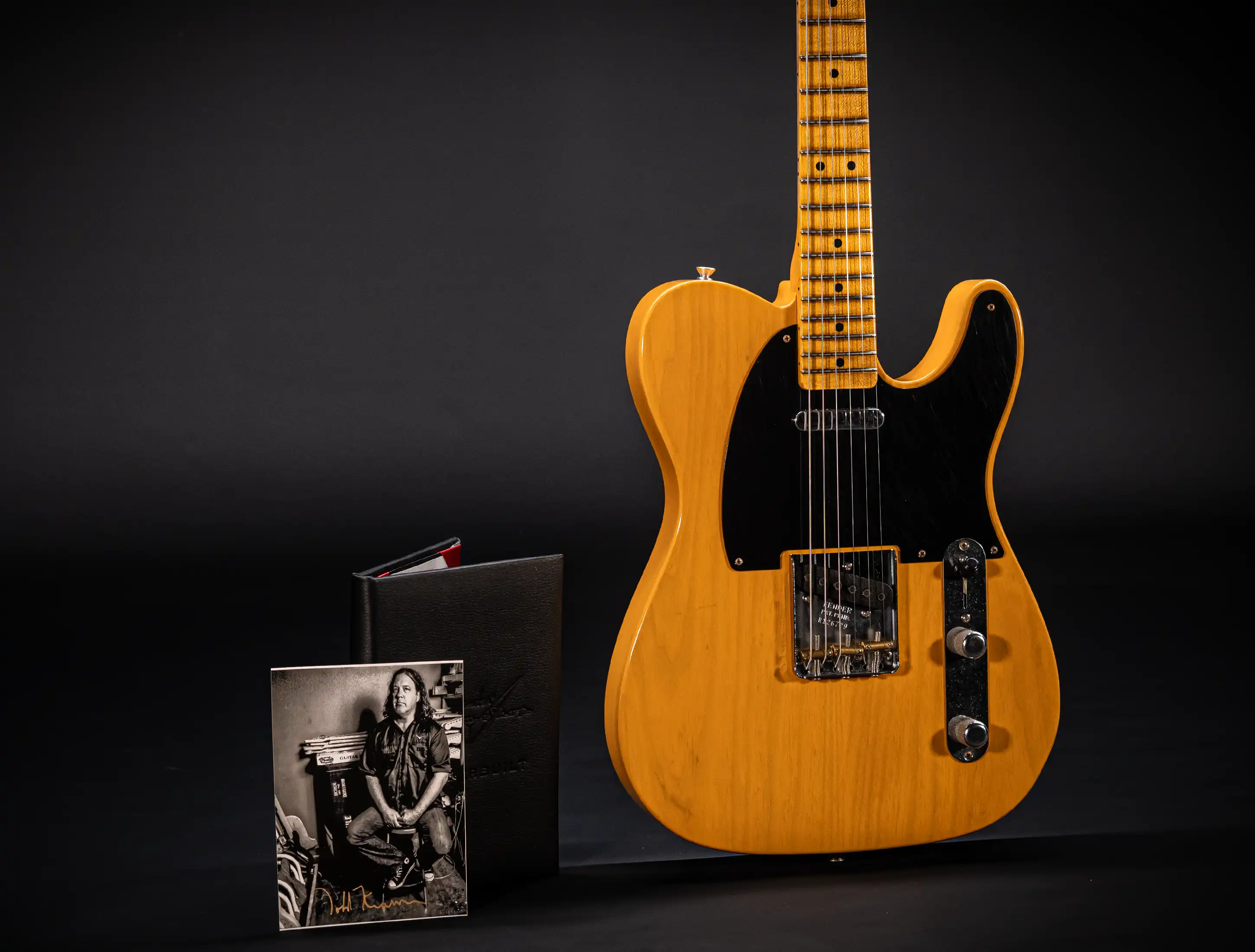 Fender Masterbuilt Todd Krause 1952 Telecaster Closet Classic 1pc Ash Body Butterscotch Blonde