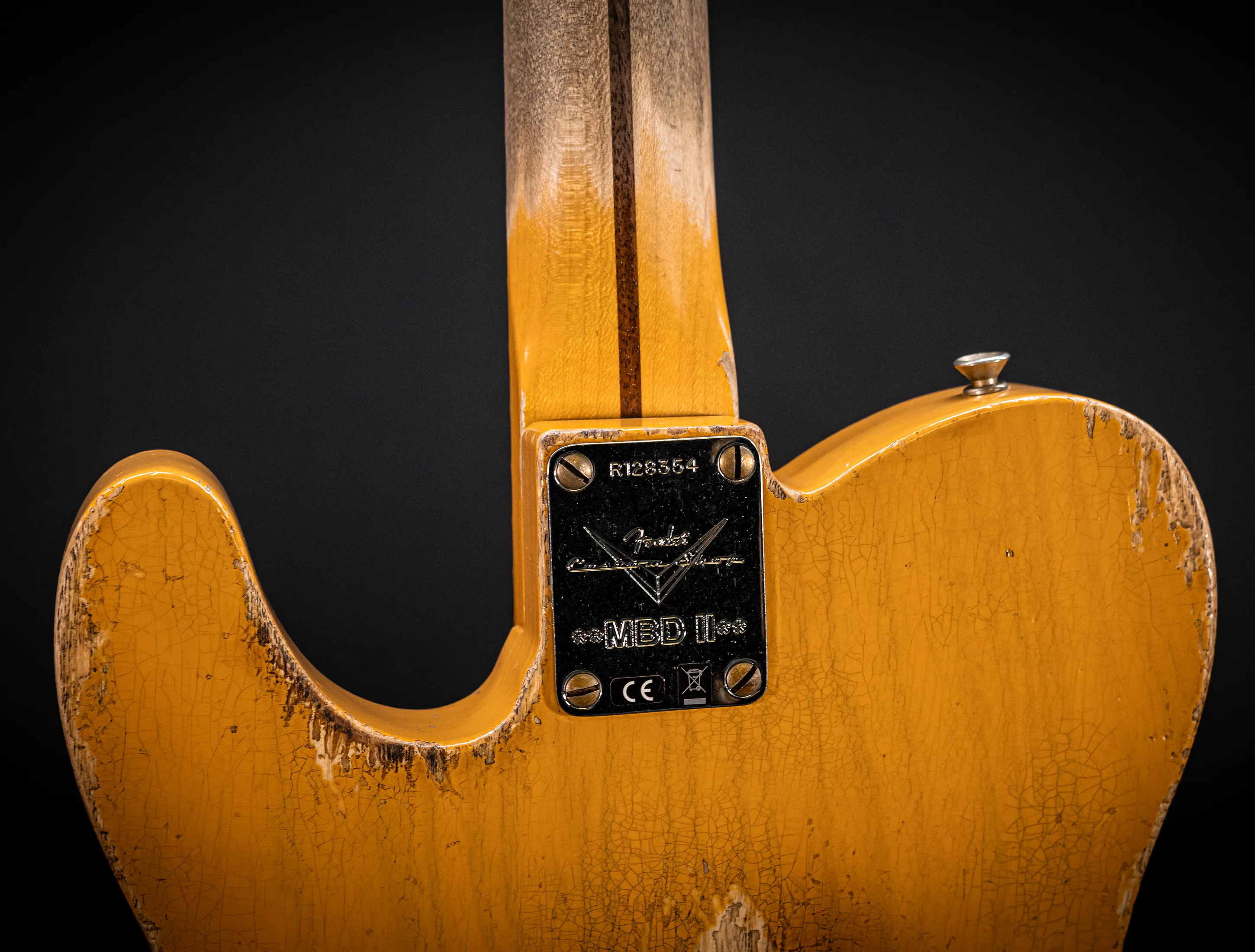 a173385Fender MBD II  Limited 1952 Telecaster Super Heavy Relic - Butterscotch Blonde Muikhaus-Hermann