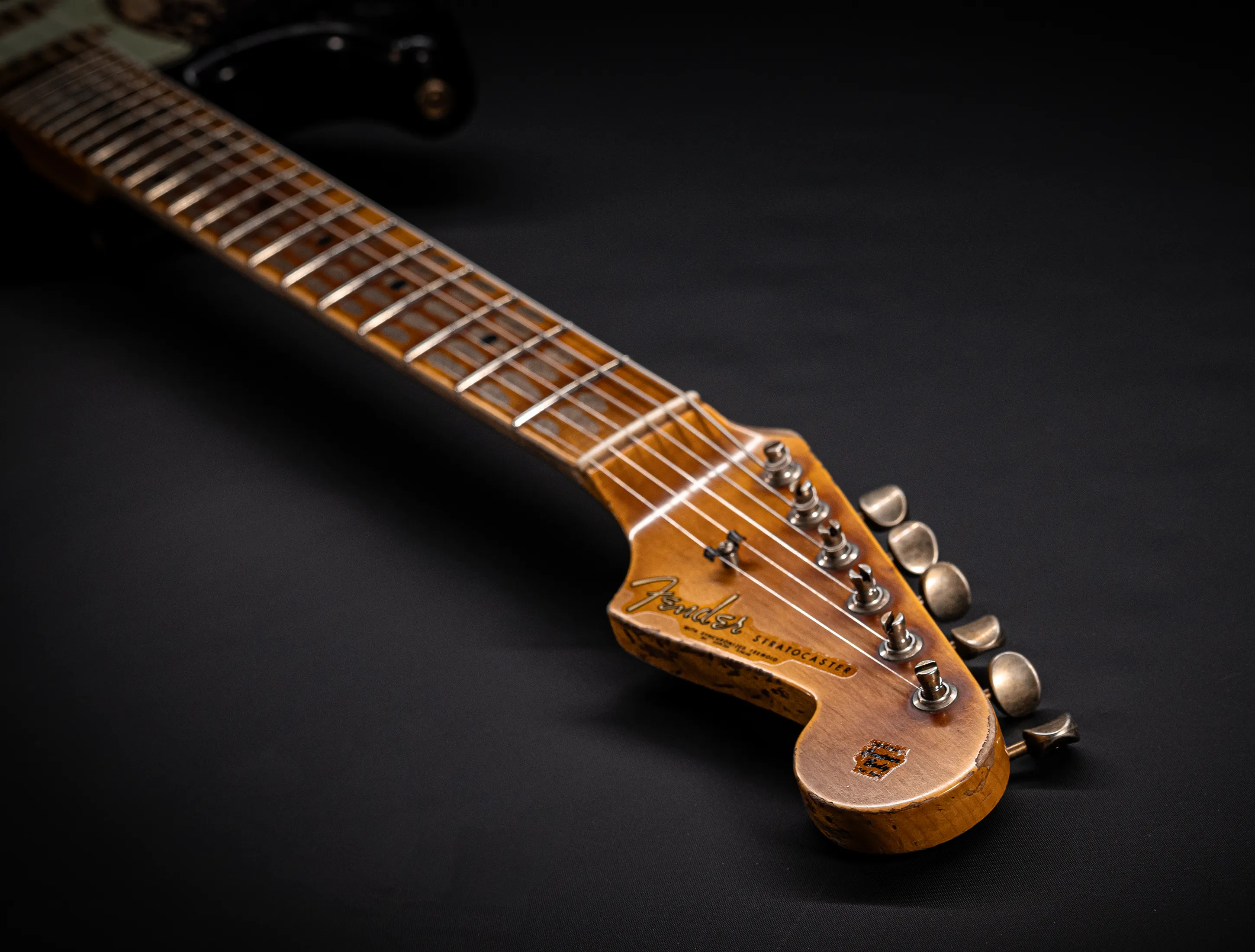 Fender MBD II 1962 Humbucker Stratocaster MIDAS Super Heavy Relic - ASH Body Maple Neck Sunburst