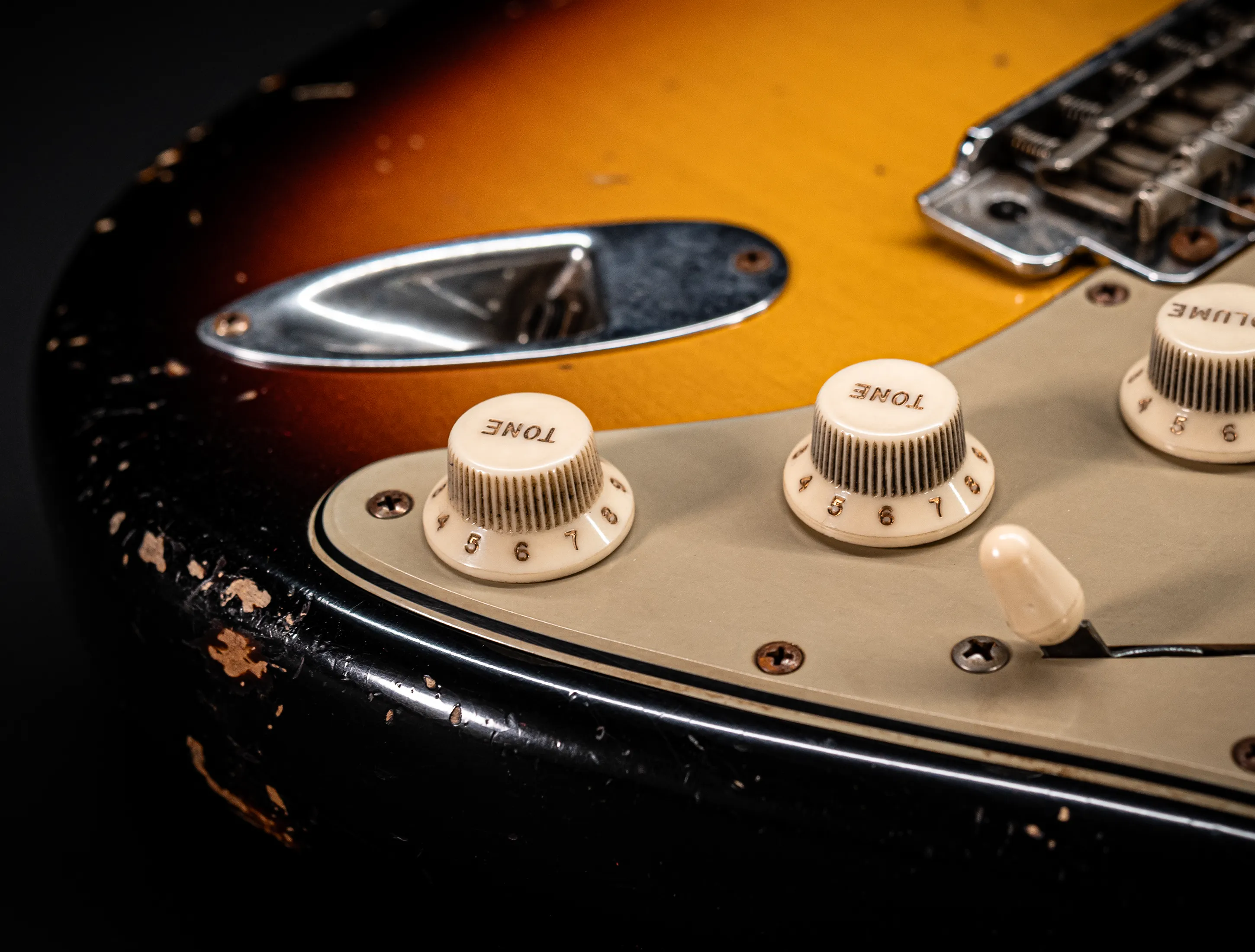 Fender Senior Masterbuilt Todd Krause 1963 Humbucker Stratocaster Relic - Sunburst