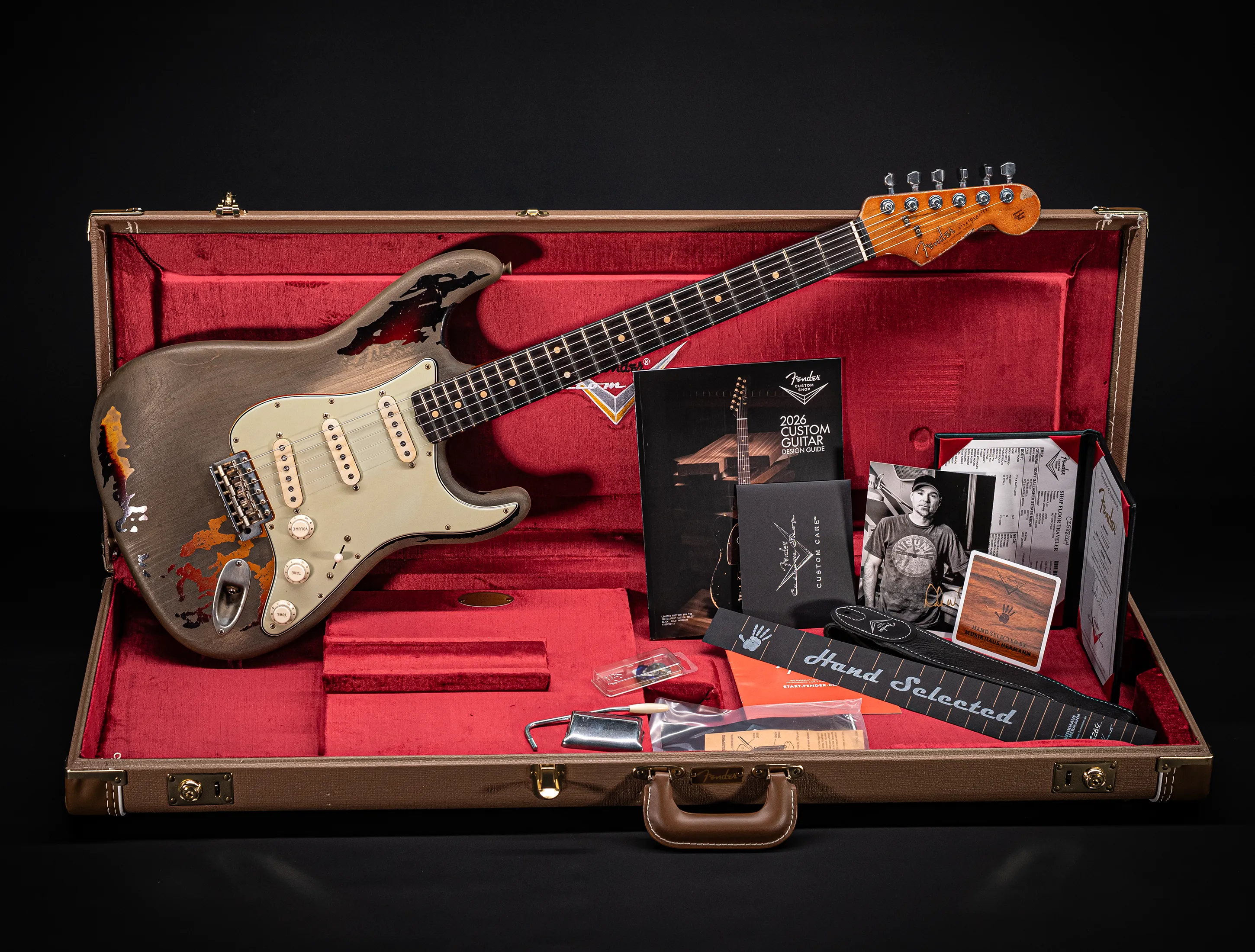 Fender Senior Masterbuilt Dale Wilson RORY GALLAGHER 1961 Stratocaster
