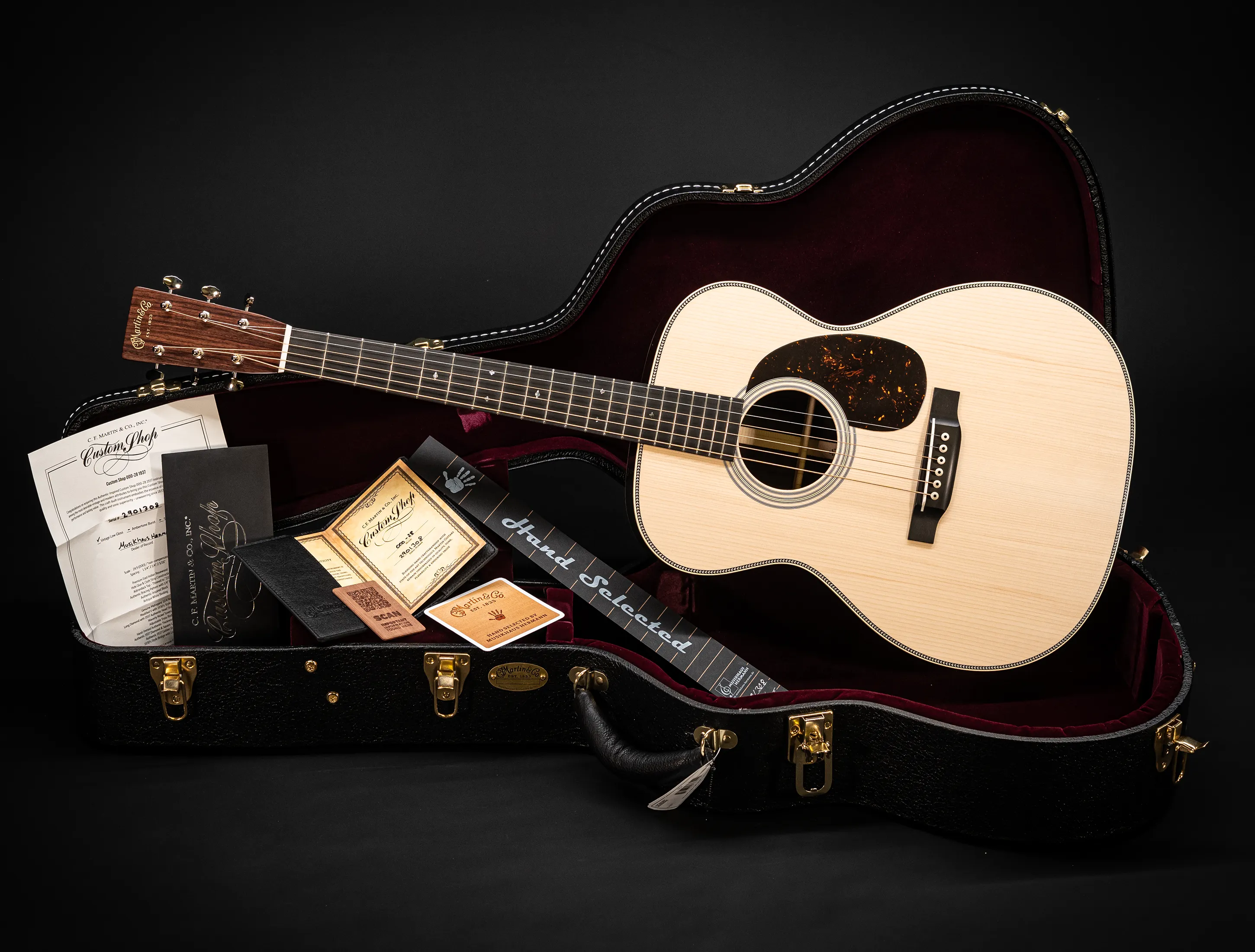 Show gallery (30 images) a171312 Martin Custom Shop 000-28 Authentic 1937 Musikhaus-Hermann