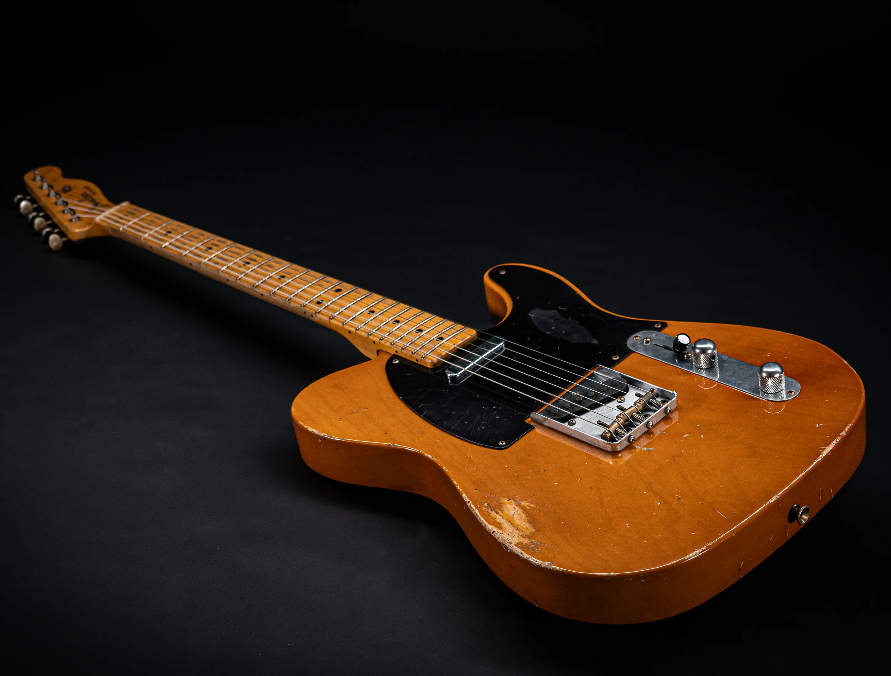 Fender Senior Masterbuilt Jason Smith 1952 Telecaster Relic - 1pc Ash Butterscotch Blonde
