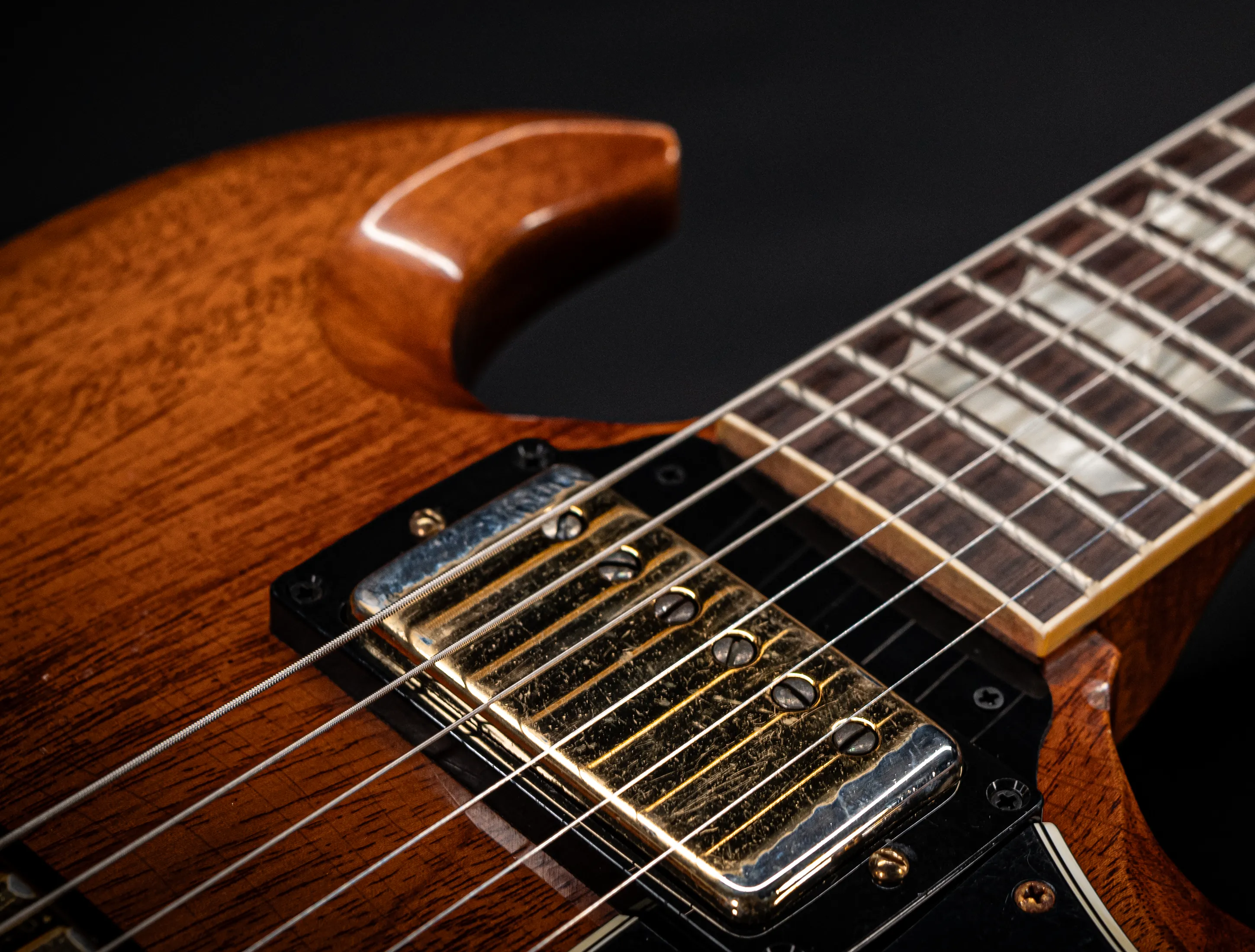 Gibson SG 1961 Standard Murphy Lab Heavy Aged Antique Faded Cherry Gold Hardware