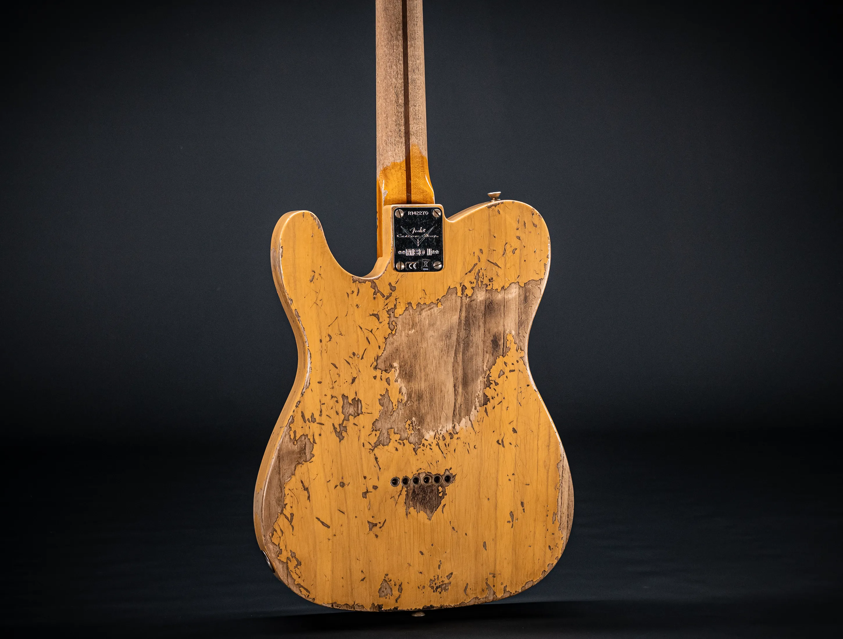 Fender MBD II 1952 Telecaster Super Heavy Relic 1pc. Ash Body - Butterscotch Blonde