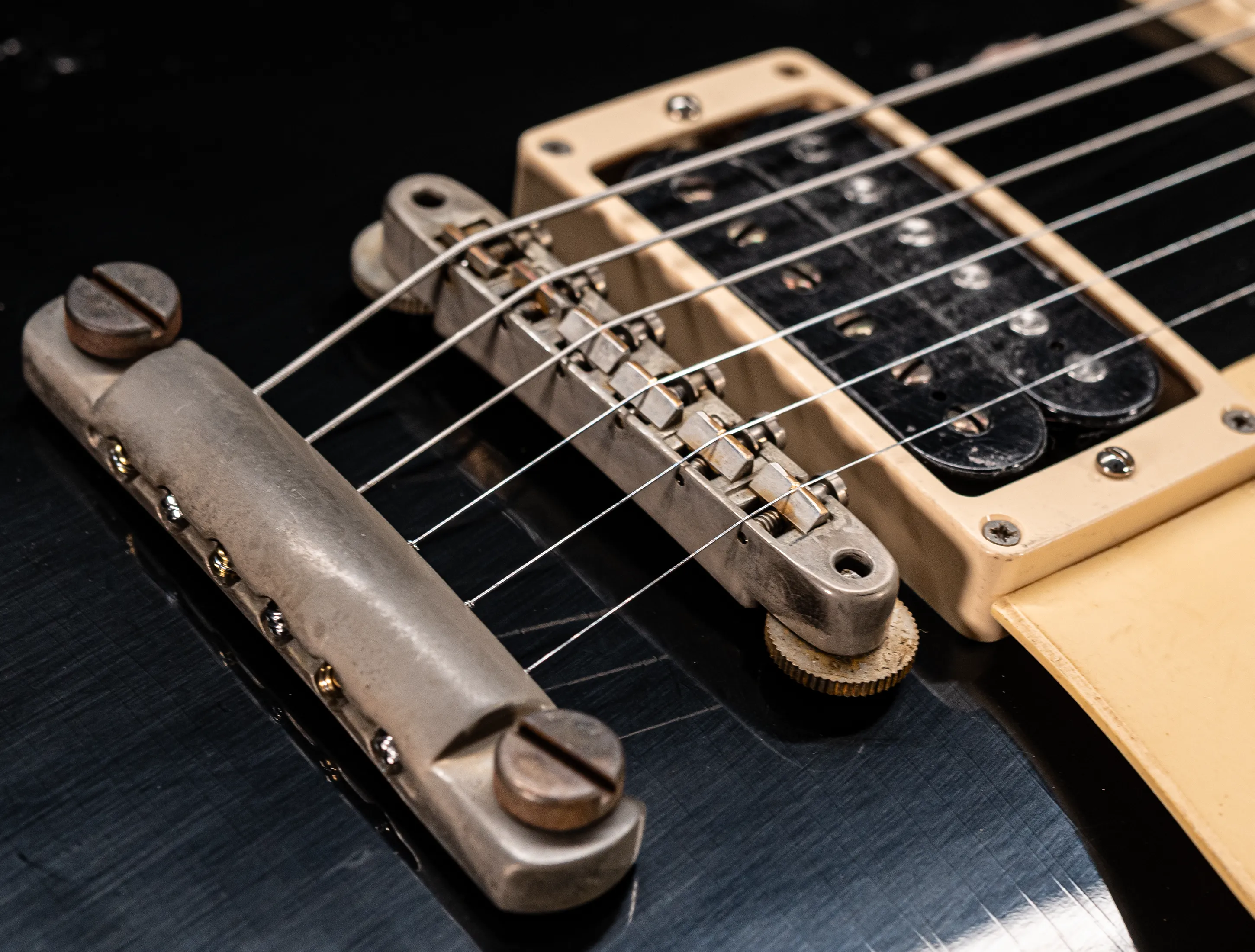 Gibson Les Paul 1958 Standard Murphy Lab Heavy Aged - Factory Black