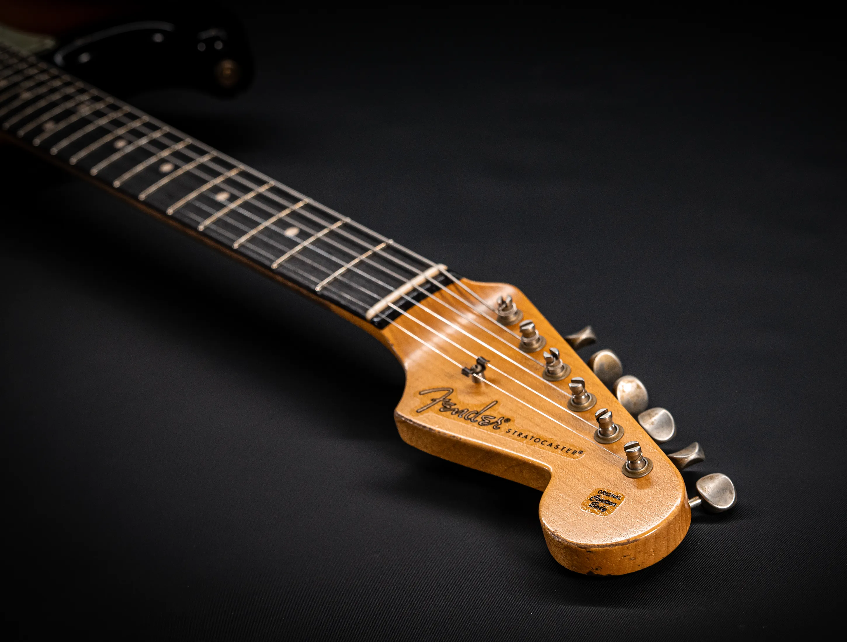 Fender Senior Masterbuilt Todd Krause 1963 Hardtail Humbucker Stratocaster Relic - Sunburst