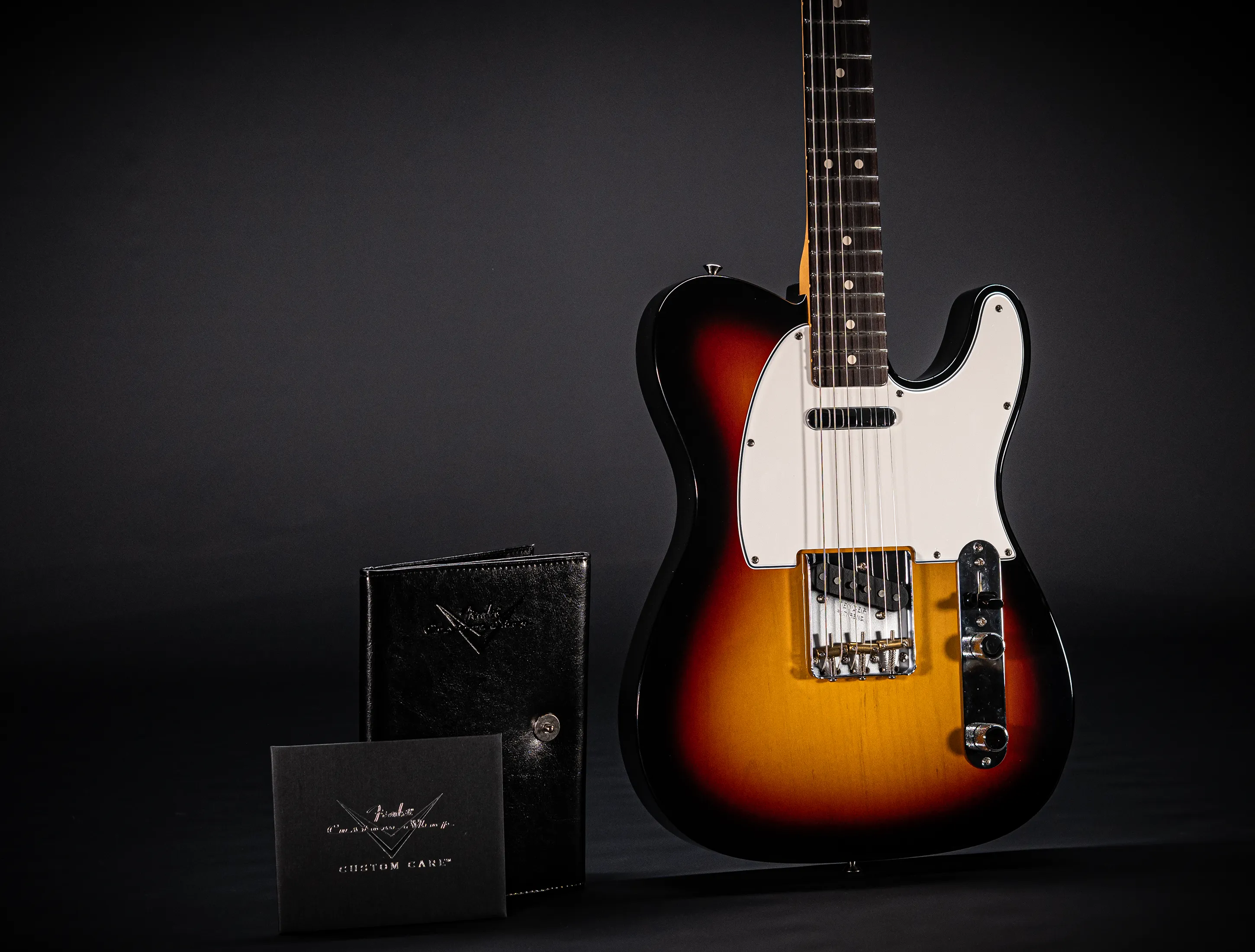 Fender MBD 1963 Telecaster Timeless NOS flame Neck - Sunburst
