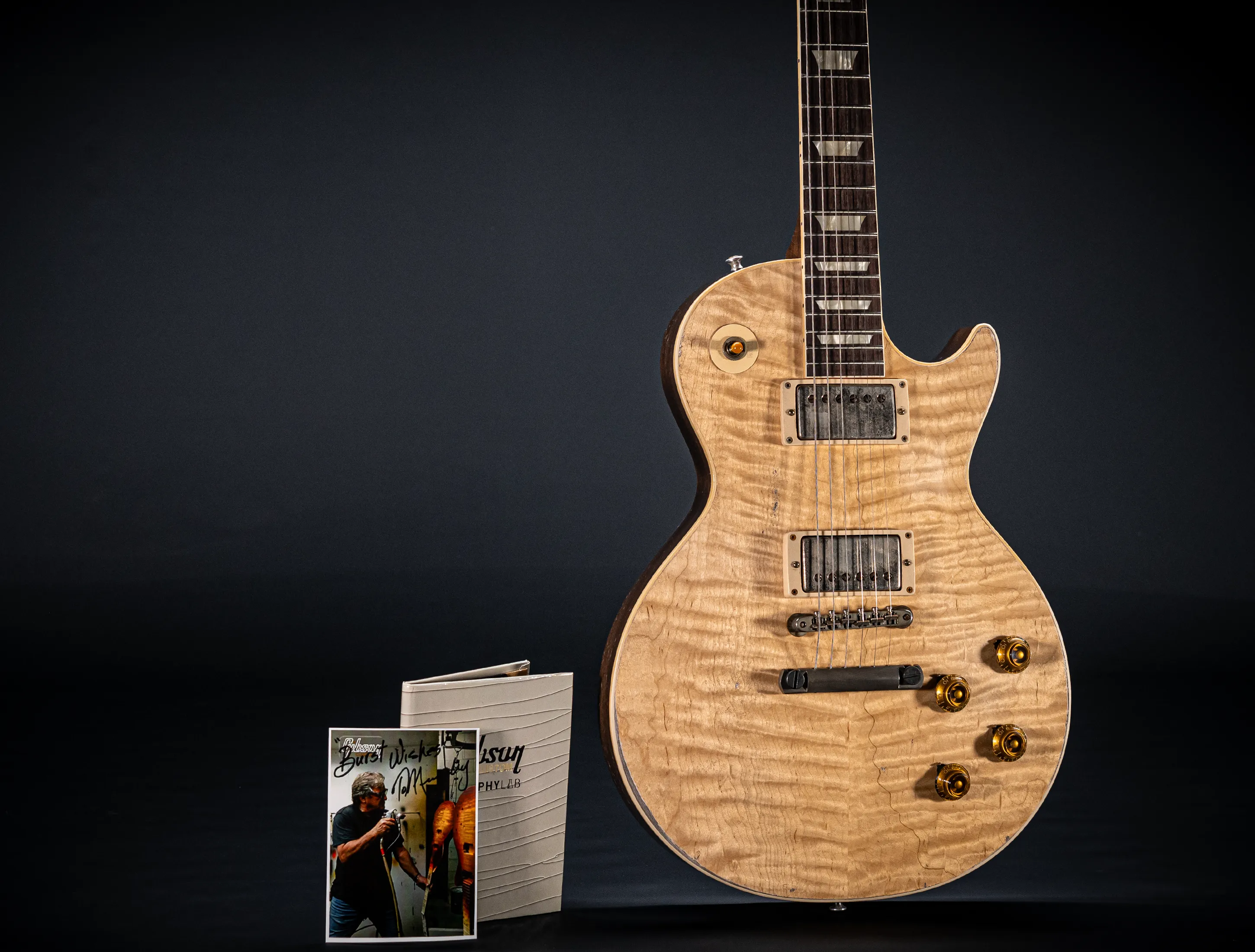 Gibson Les Paul 1959 Standard "InKosso" Natural Stripped - Murphy Lab Heavy Aged Heroes Greatest Hits