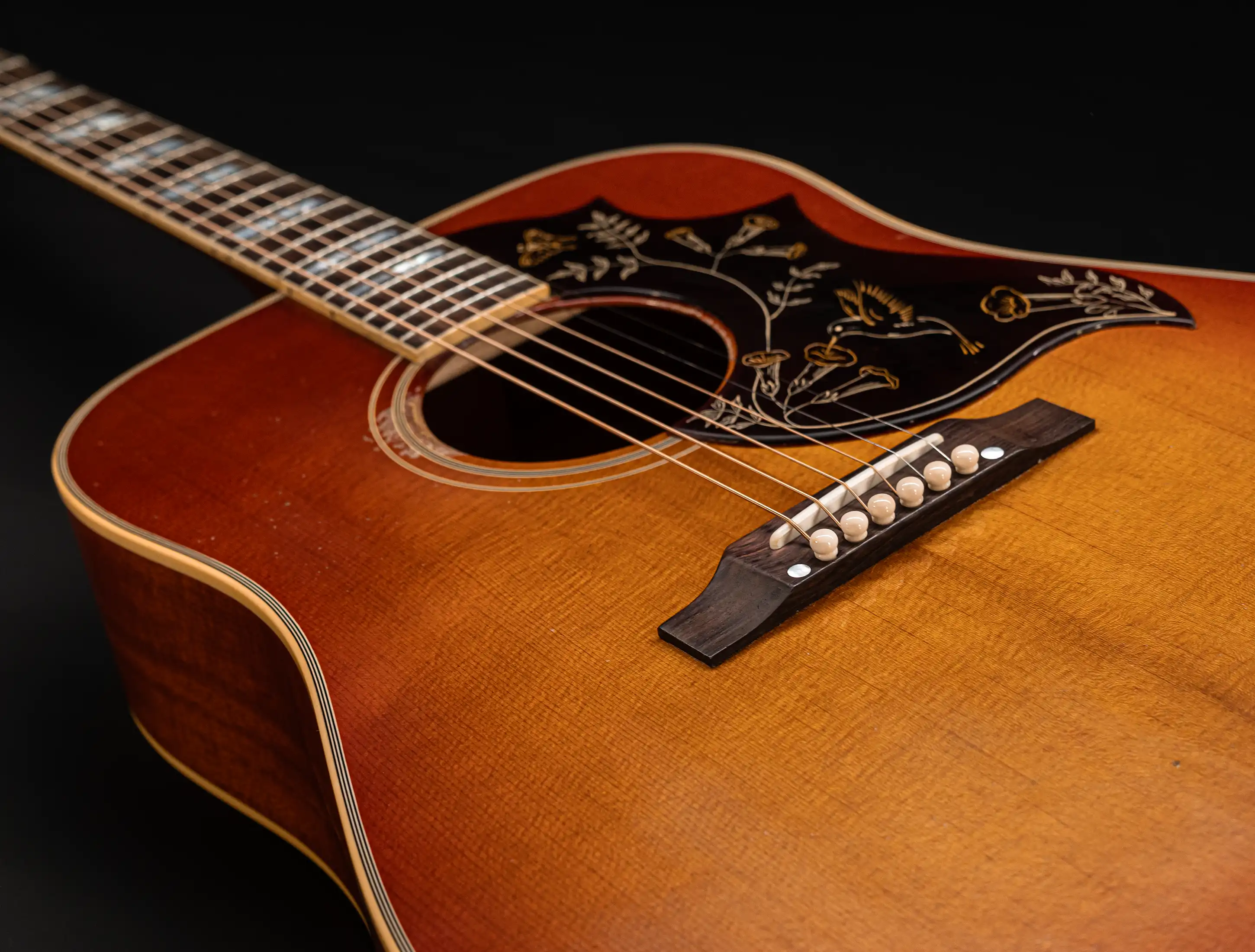 a155287 Gibson 1960 Hummingbird Murphy Lab Light Aged
