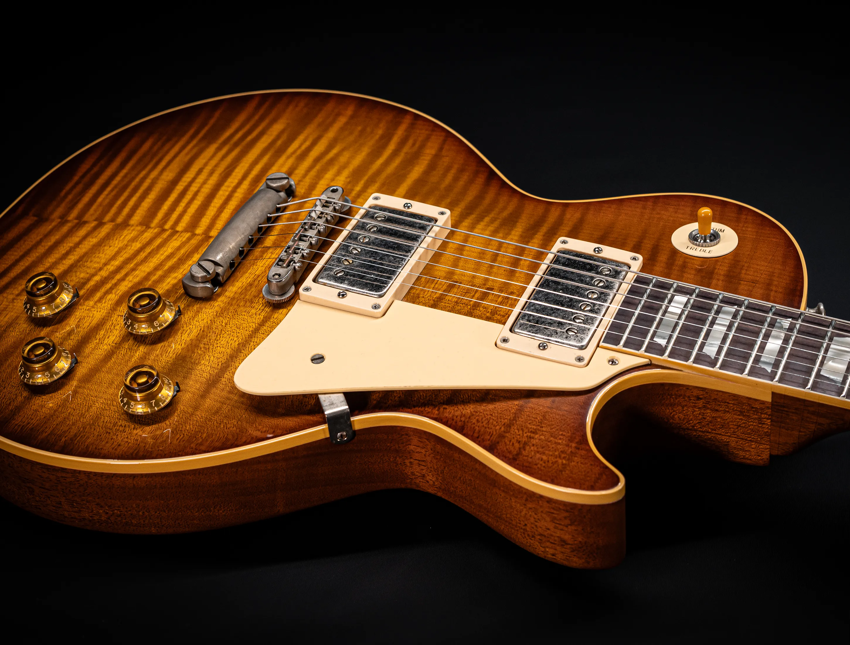 Gibson Les Paul 1959 Reissue Murphy Lab TORREFIED Ultra Light Aged Factory Special - Golden Poppy Burst