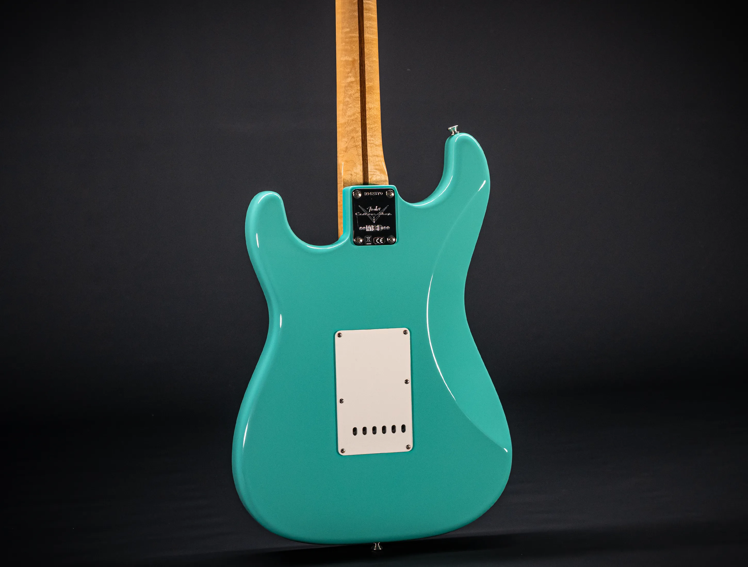 Fender MBD 1963 Stratocaster GLOSS NOS flame Neck - Sea Foam Green
