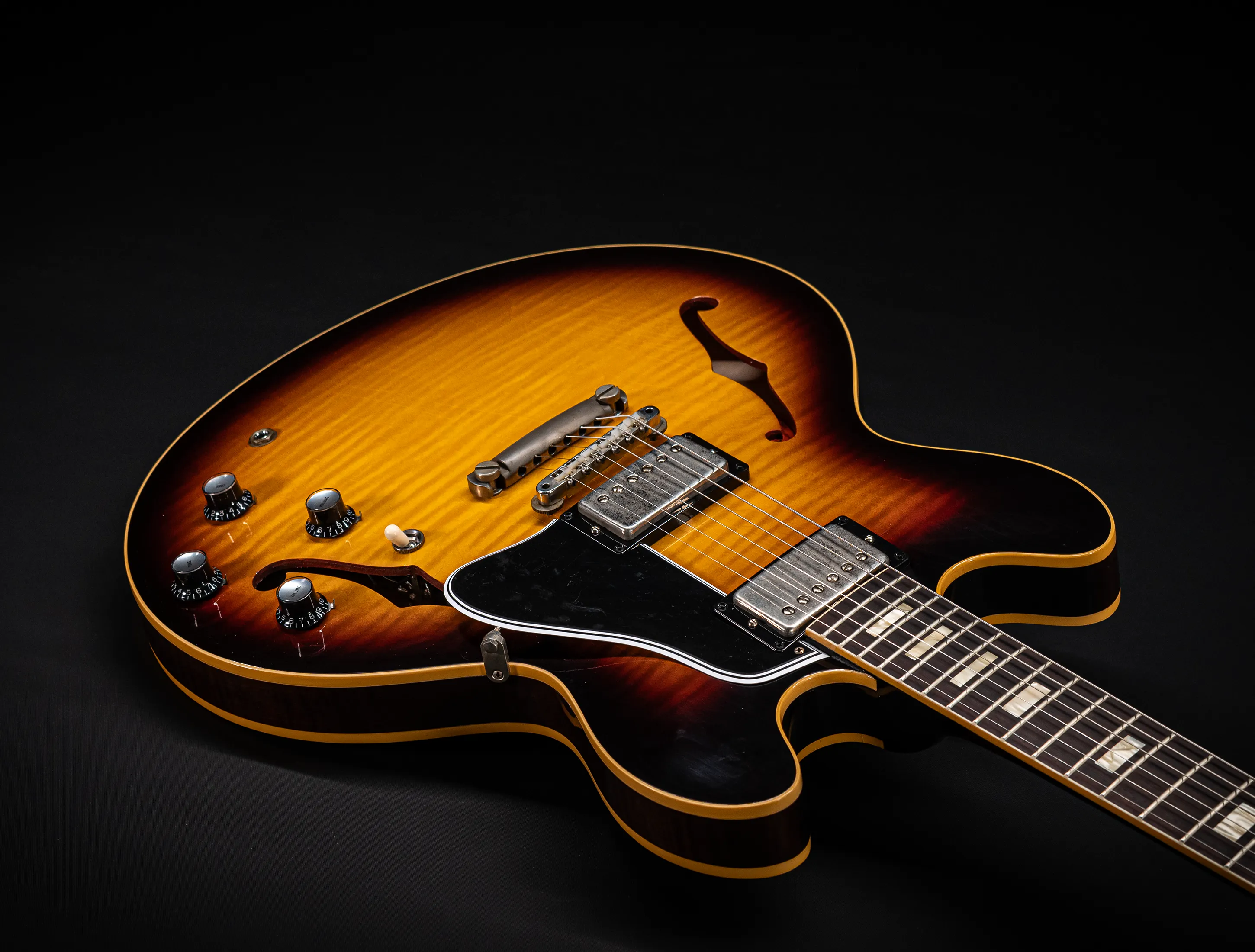 Gibson ES-335 1964 Custom Shop Murphy Lab Ultra Light Aged Figured Maple - Vintage Sunburst