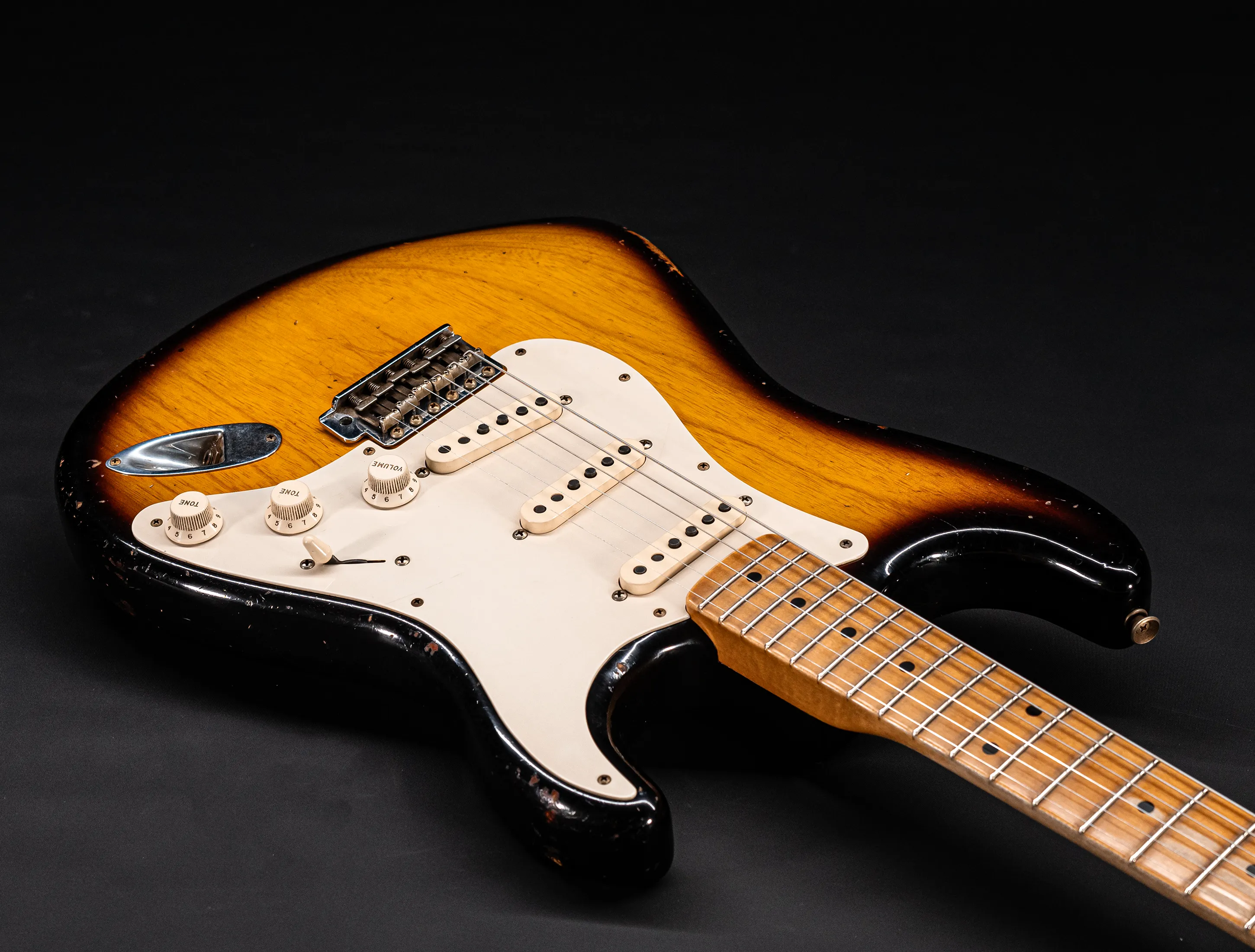 Fender Senior Masterbuilt Todd Krause 1957 Stratocaster Relic 1pc Ash Body - Sunburst
