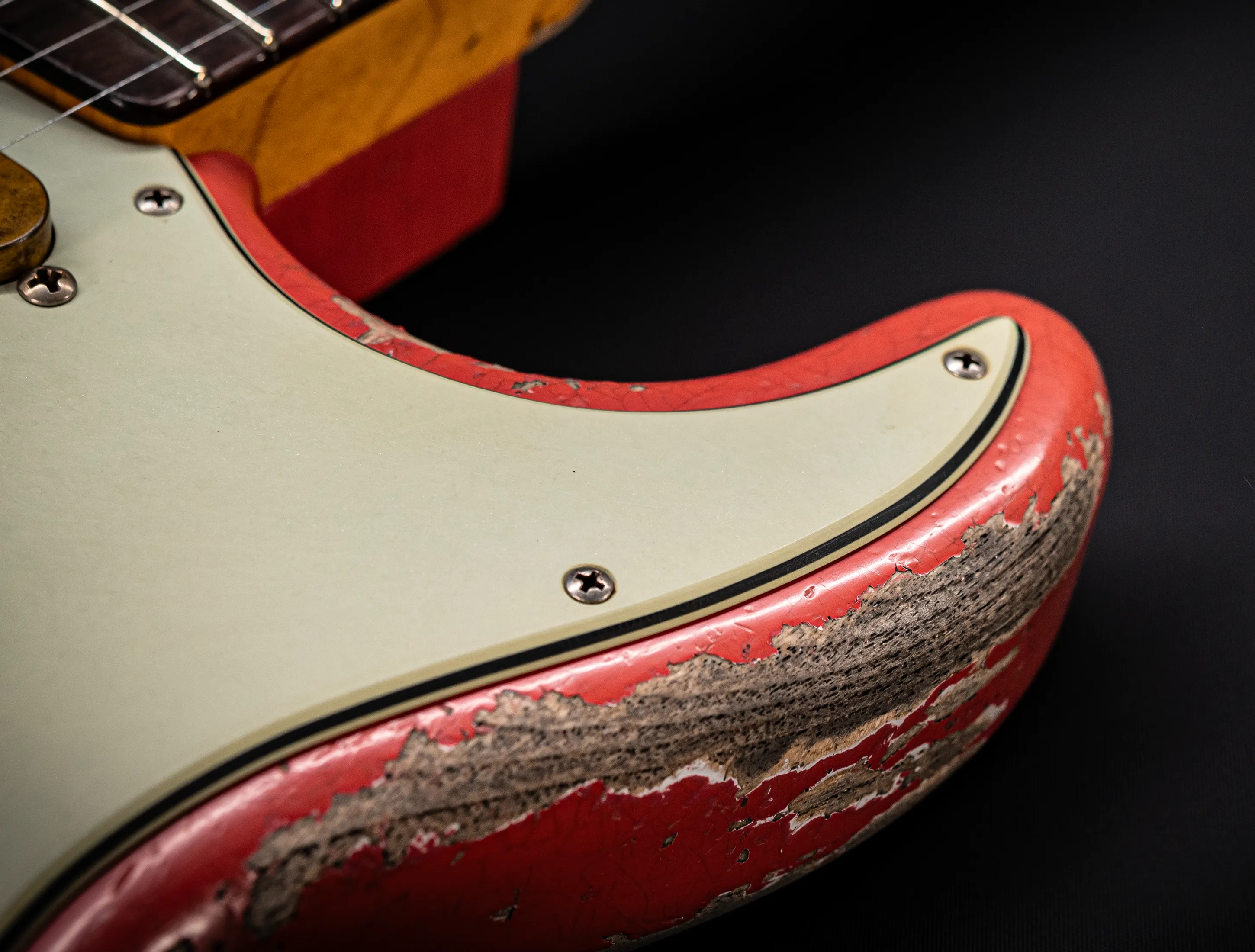 Fender MBD II 1962 Stratocaster MIDAS Super Heavy Relic - ASH Body Fiesta Red