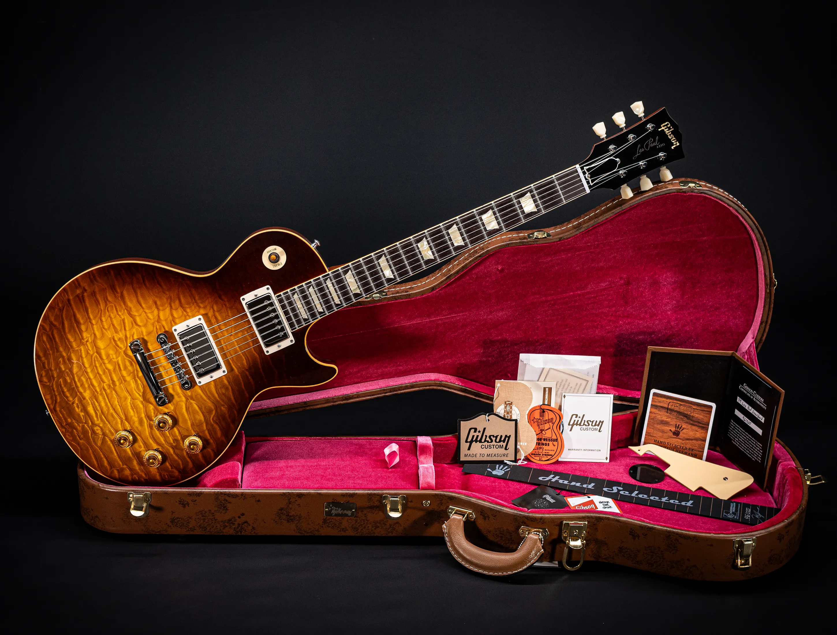 Gibson Les Paul 1959 Reissue ULTRA 5A-Quilt Maple Top - GLOSS "Factory Special"