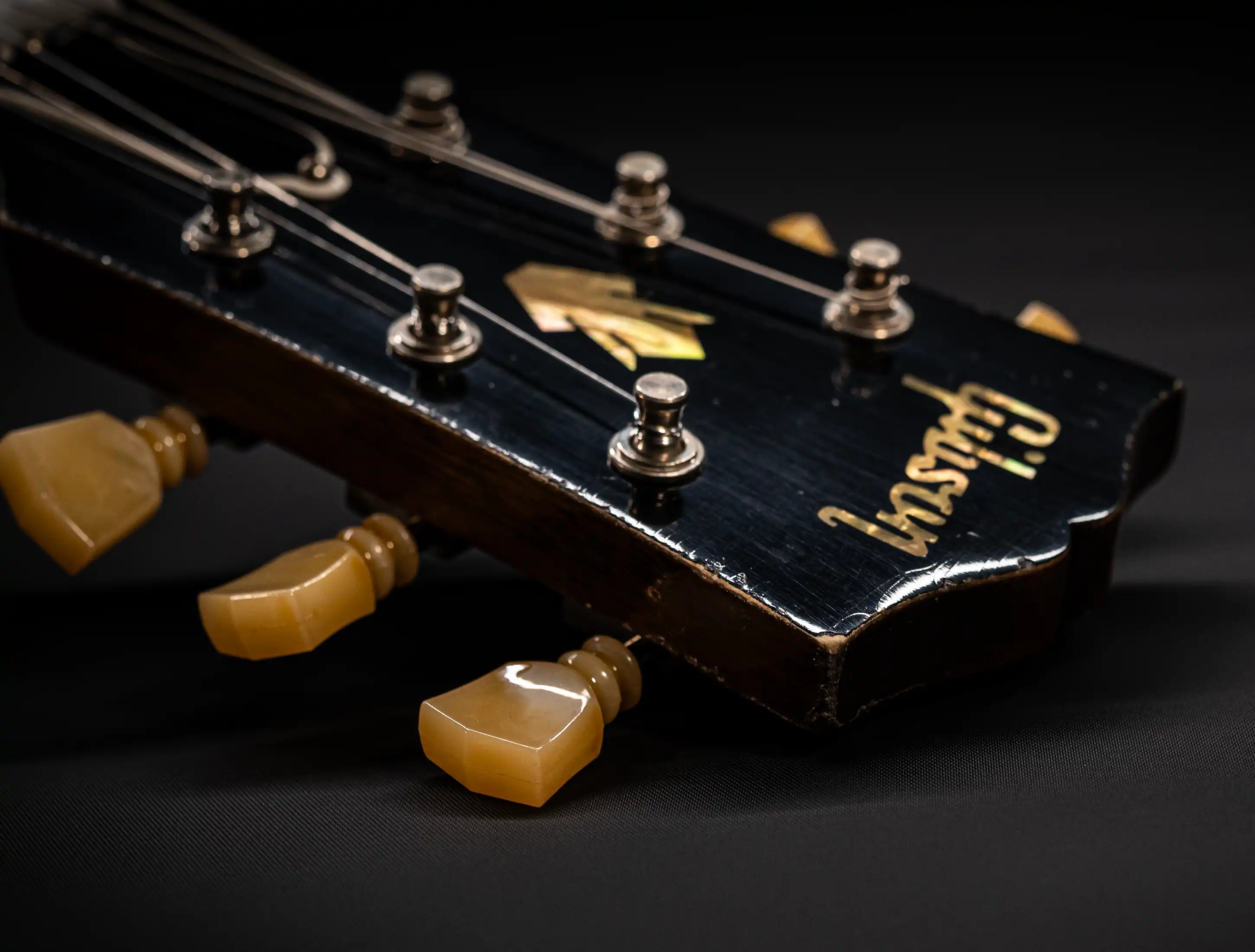 a154413 Gibson-ES-335-1964-Custom-Shop-Murphy-Lab-Heavy-Aged-Figured-Maple-Antique-Walnut-Stain