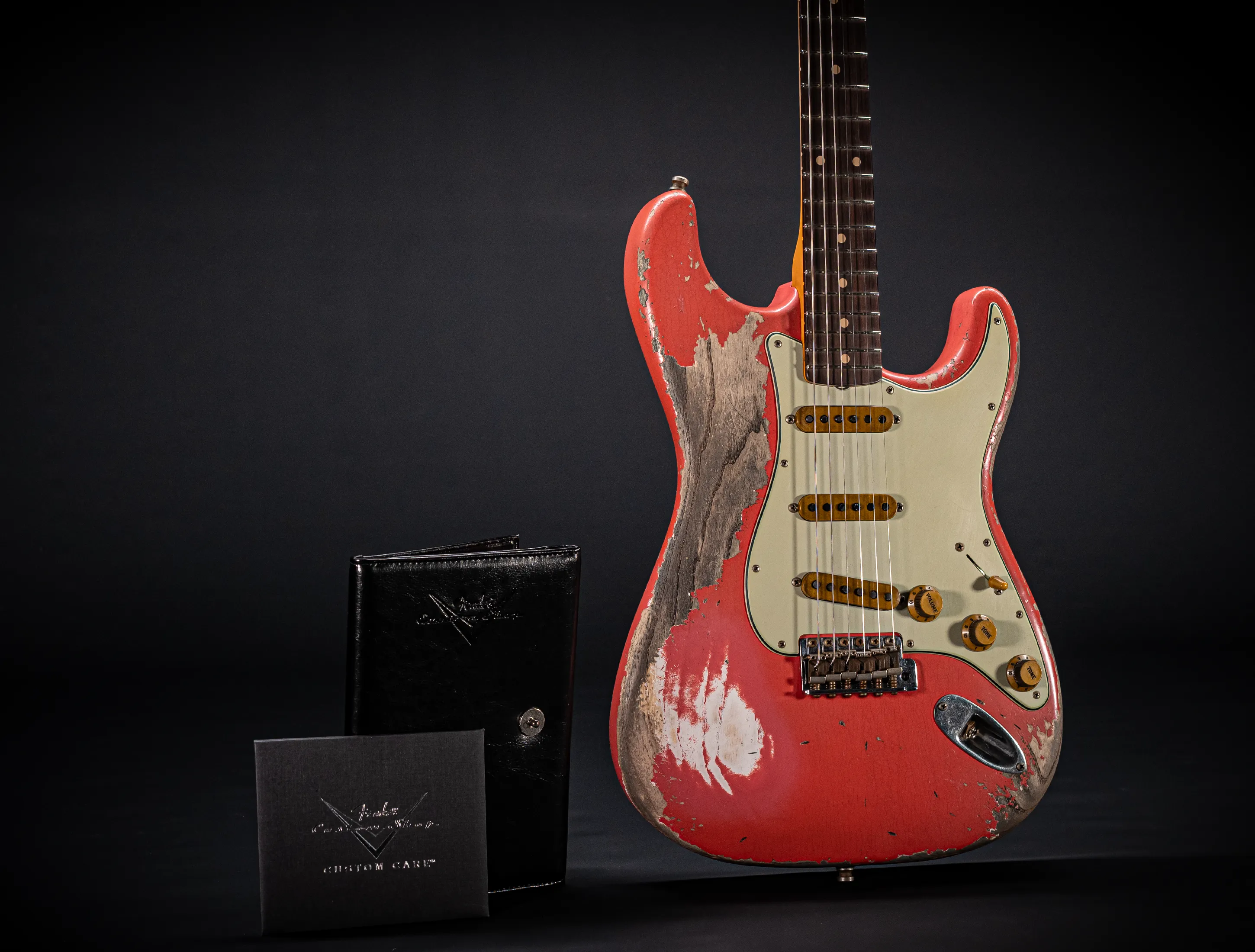 Fender MBD II 1962 Stratocaster MIDAS Super Heavy Relic - ASH Body Fiesta Red