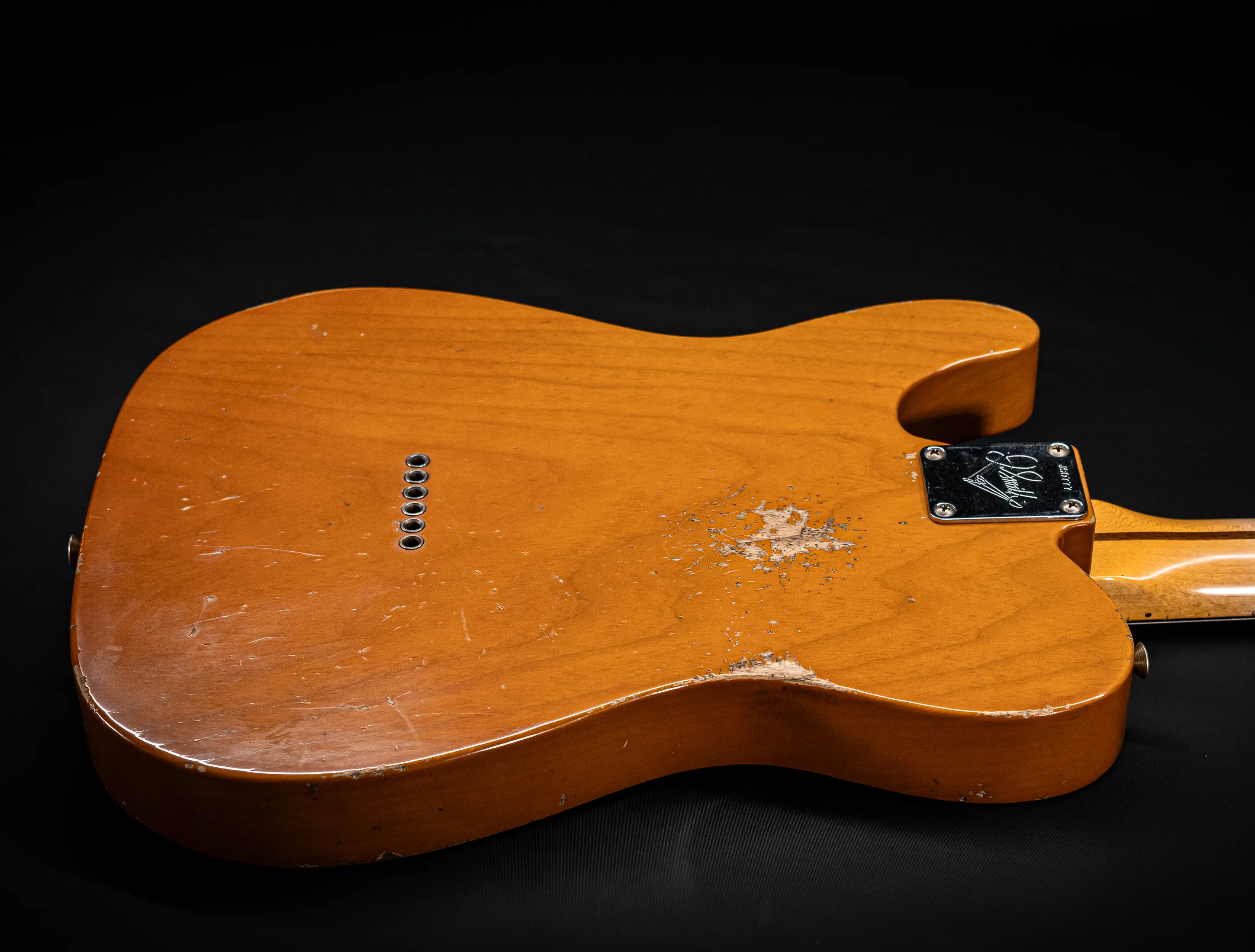 Fender Senior Masterbuilt Jason Smith 1952 Telecaster Relic - 1pc Ash Butterscotch Blonde