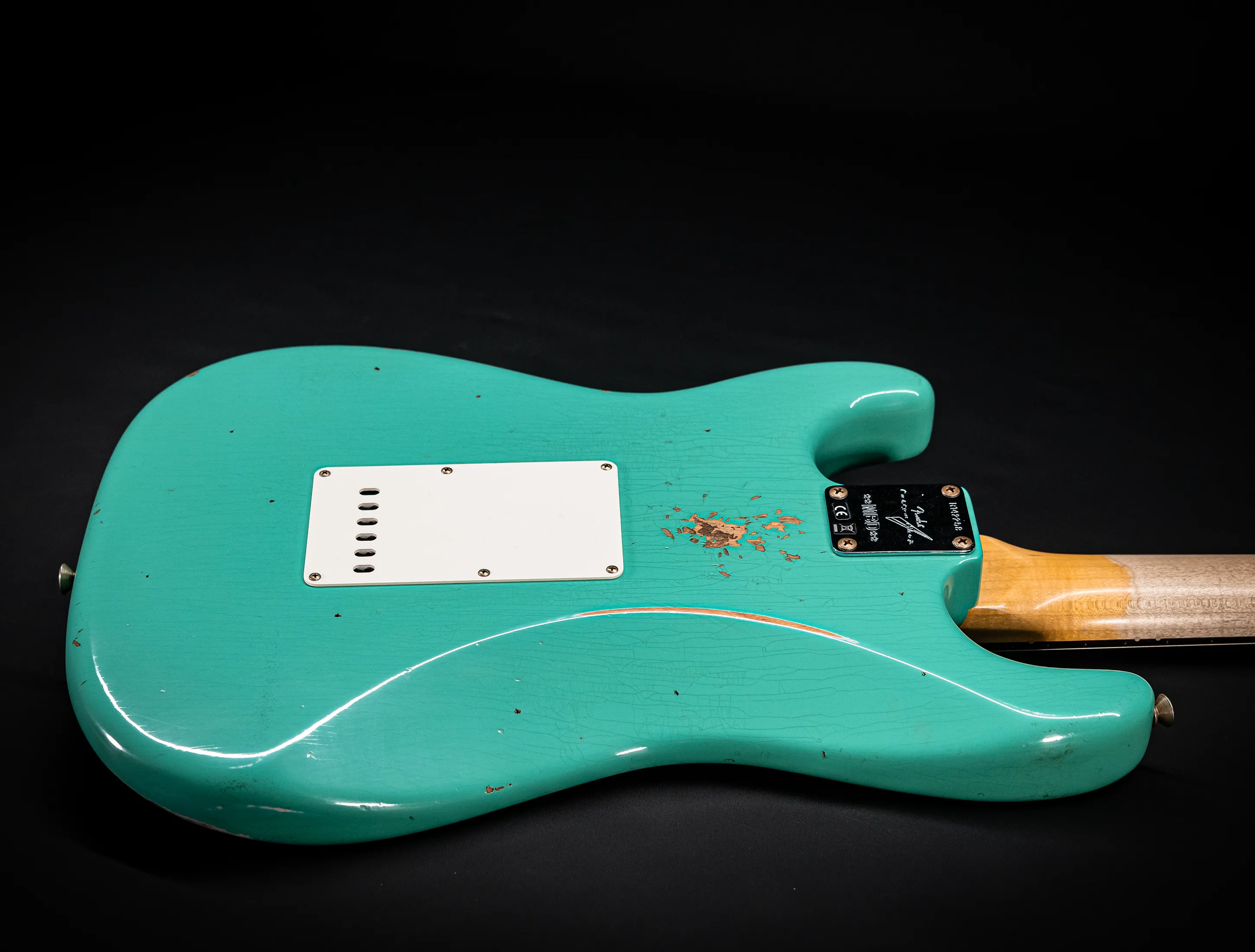 Fender MBD 1963 Stratocaster Relic - Aged Sea Foam Green