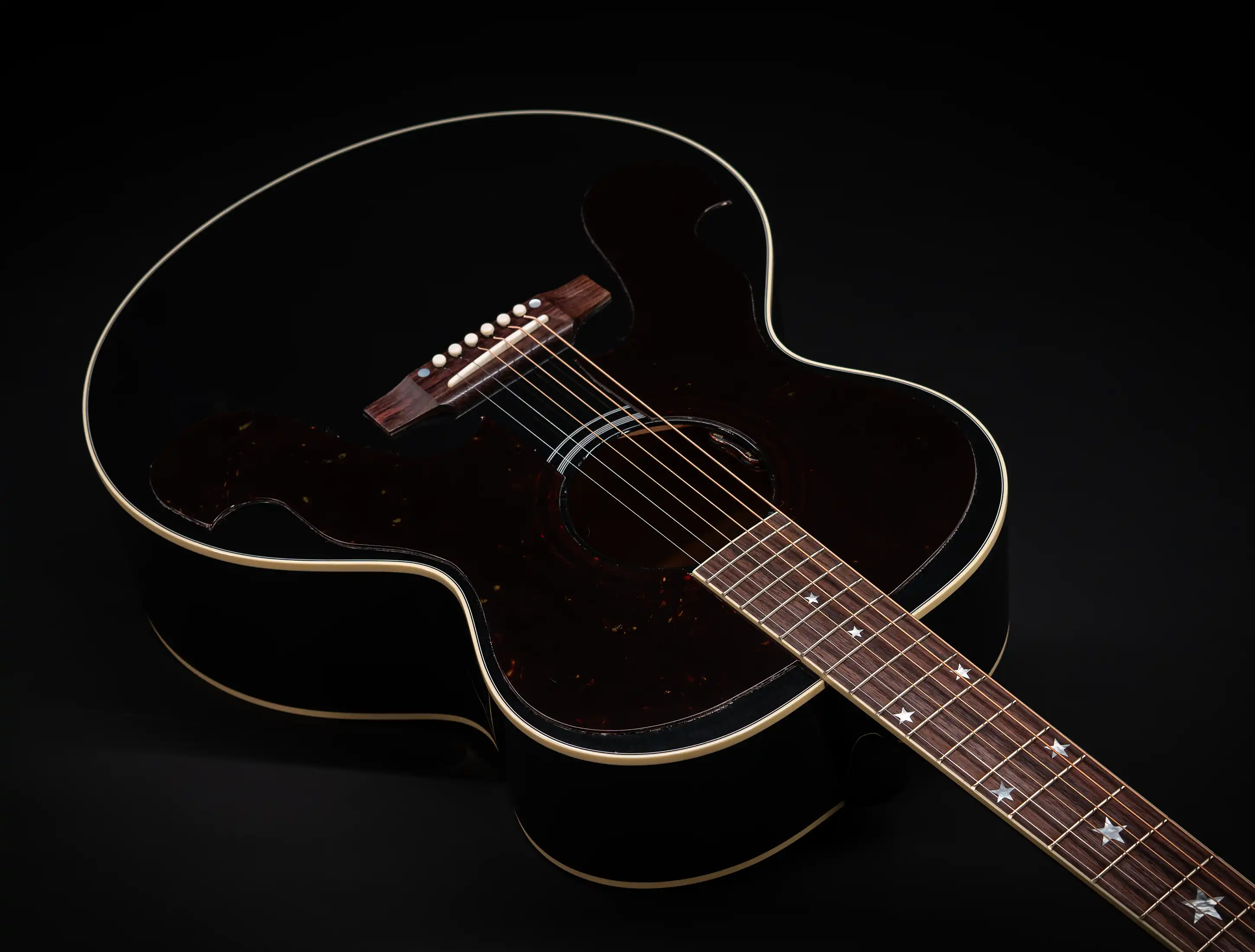 Show gallery (25 images) a156199 Gibson Everly Brothers J-180 Ebony